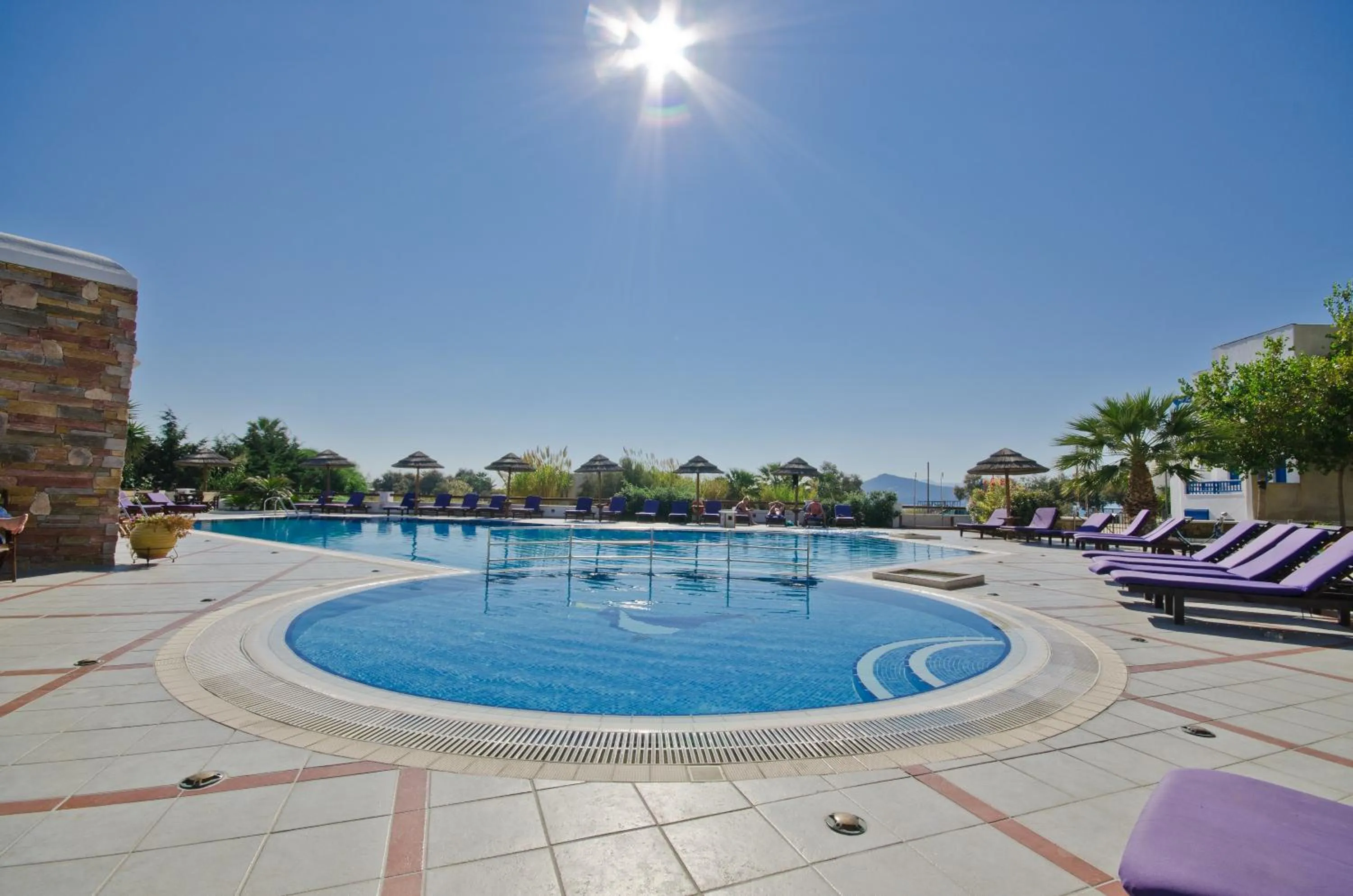 Swimming pool in Naxos Resort Beach Hotel