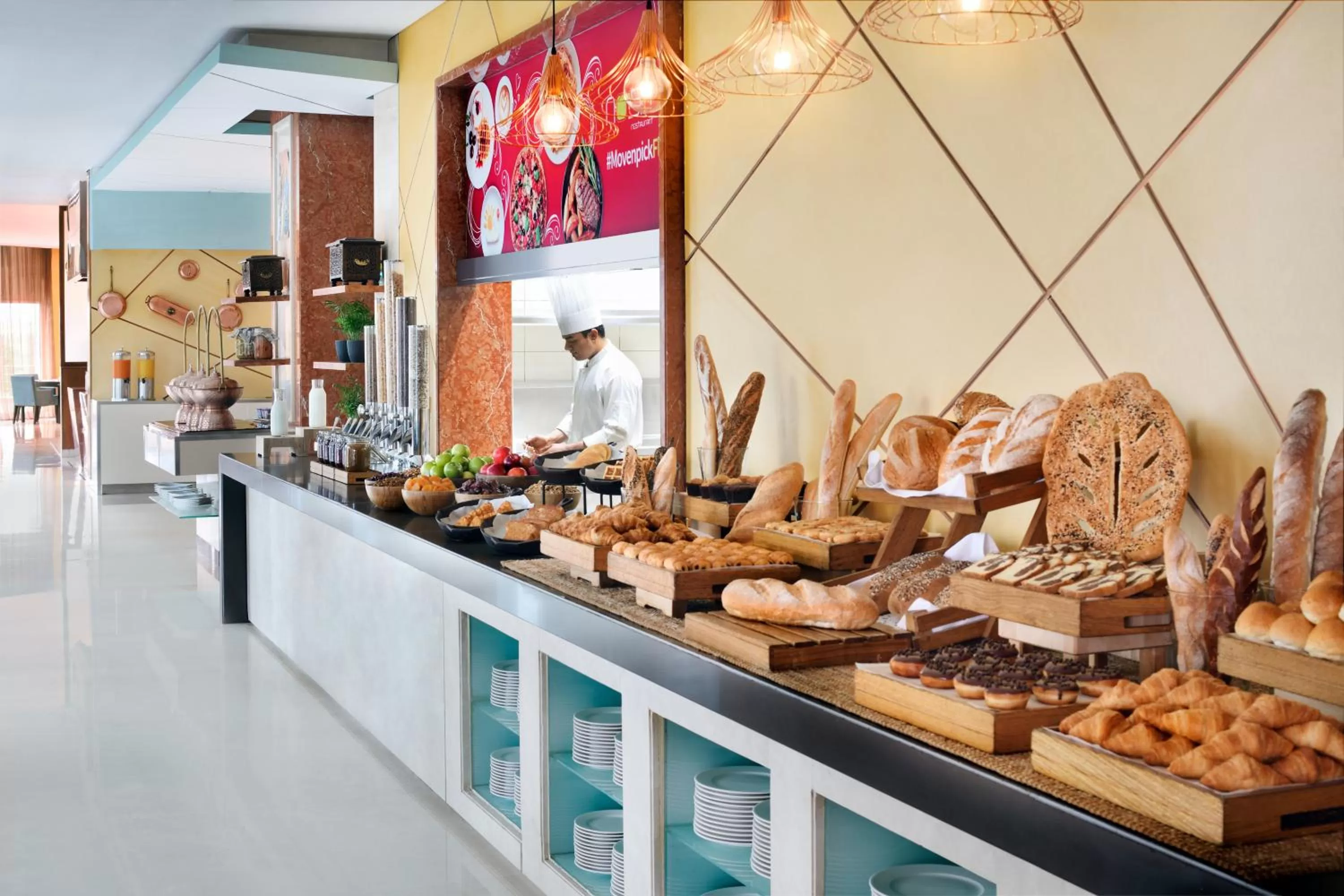 Food in Mövenpick Hotel Jumeirah Lakes Towers Dubai