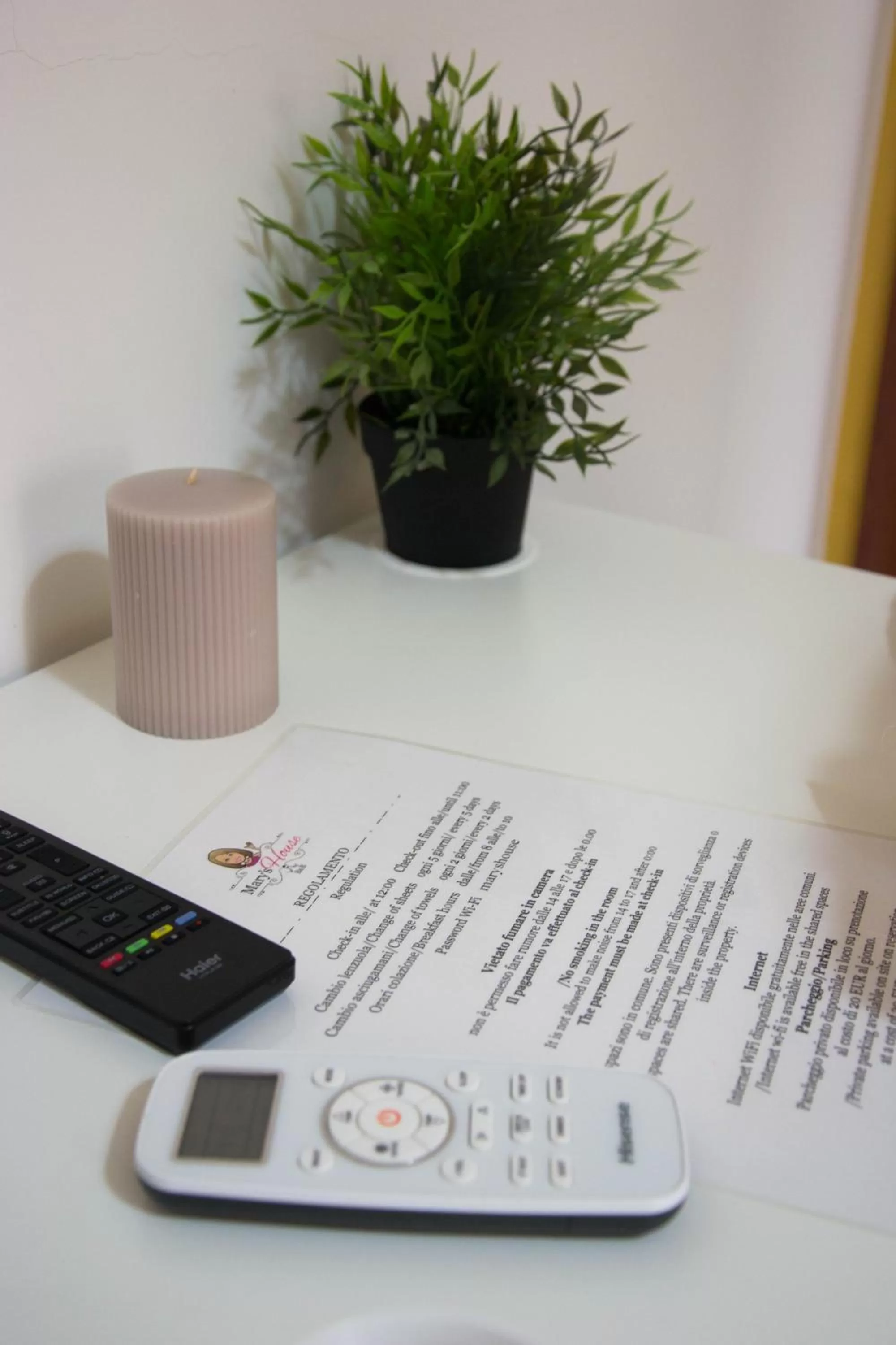 Bedroom in Mary's house