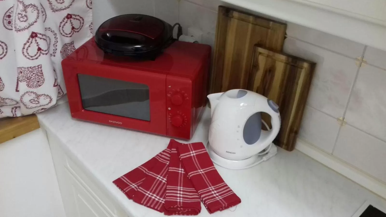 Kitchen or kitchenette in Penzion Čistá