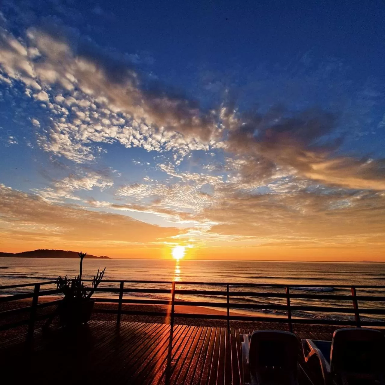 Sunrise in Hibisco Guest House