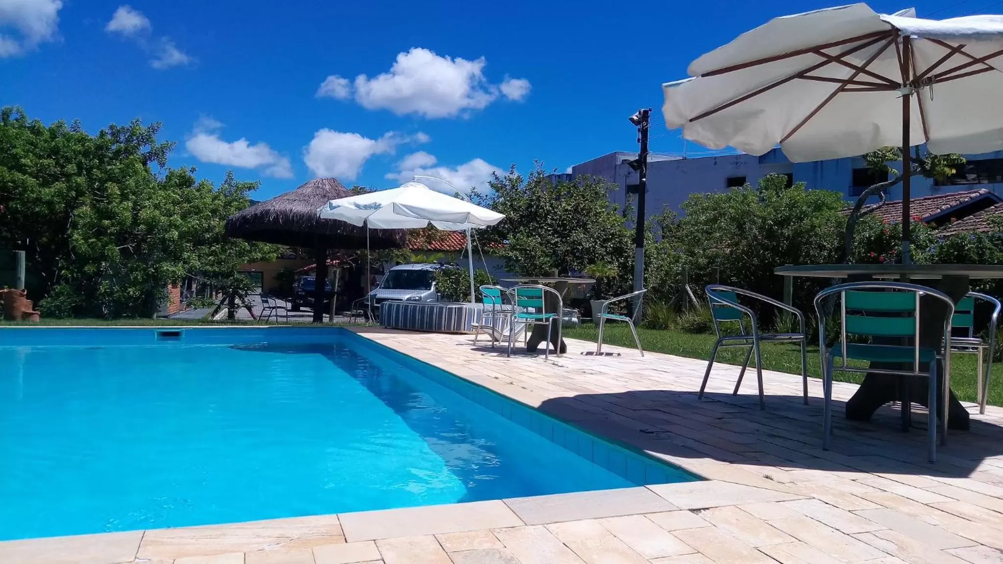 Swimming pool in Pousada Dunasol Floripa