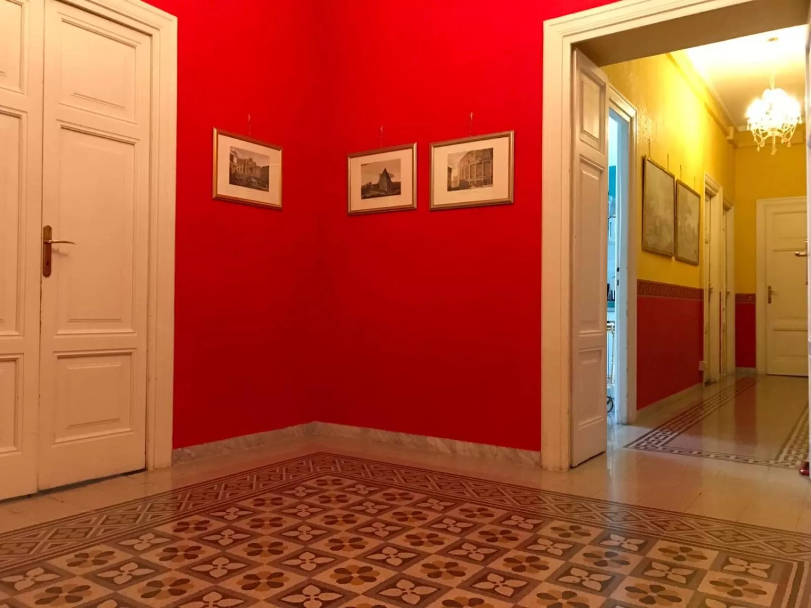 Lobby or reception in La Breccia A Porta Pia