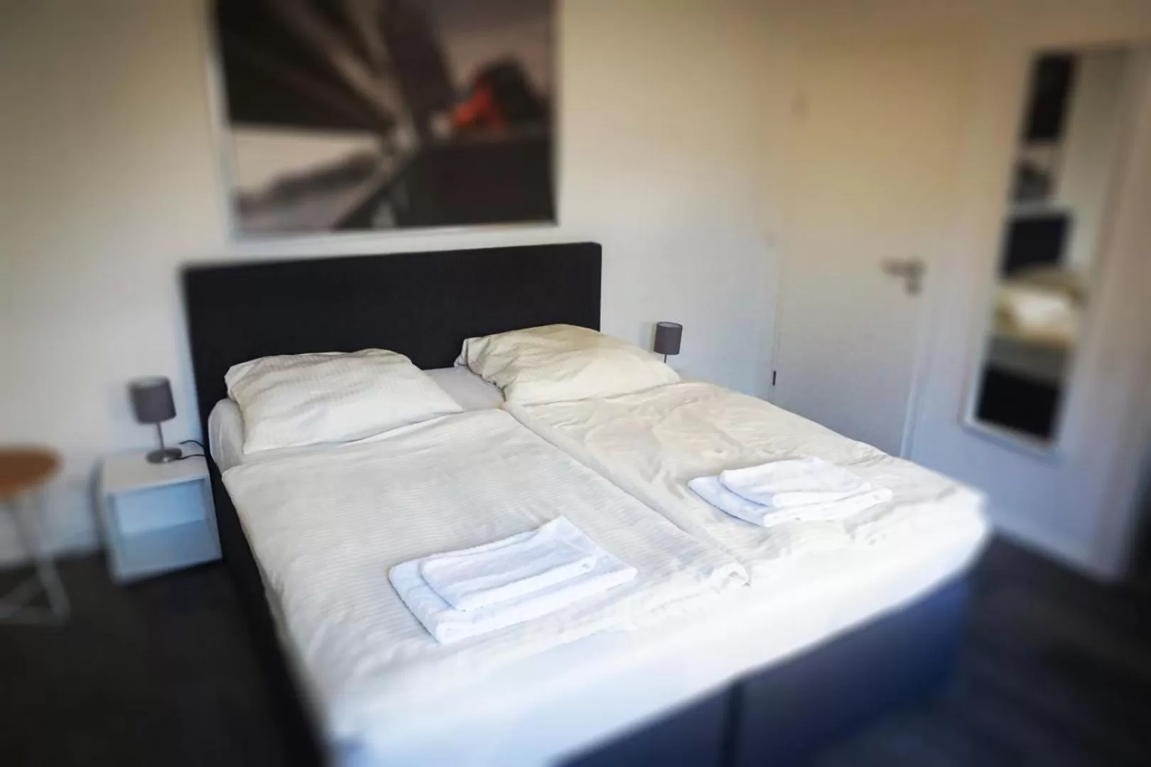 Bed in Ellada Restaurant & Hotel