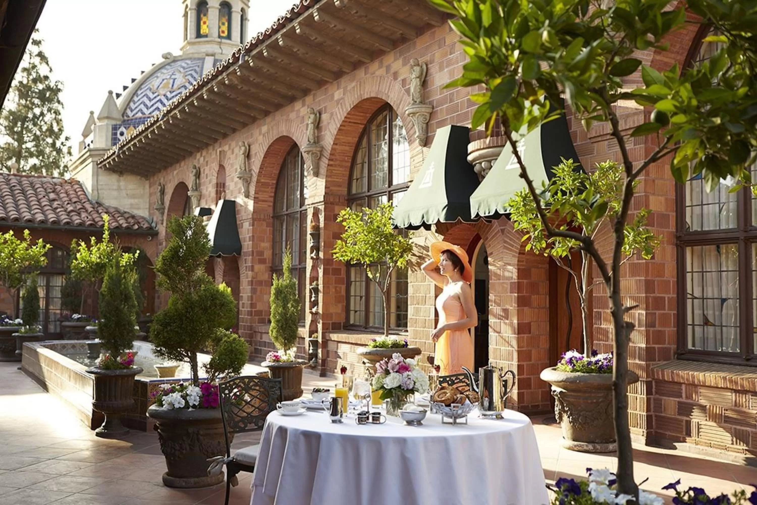 Patio in The Mission Inn Hotel and Spa