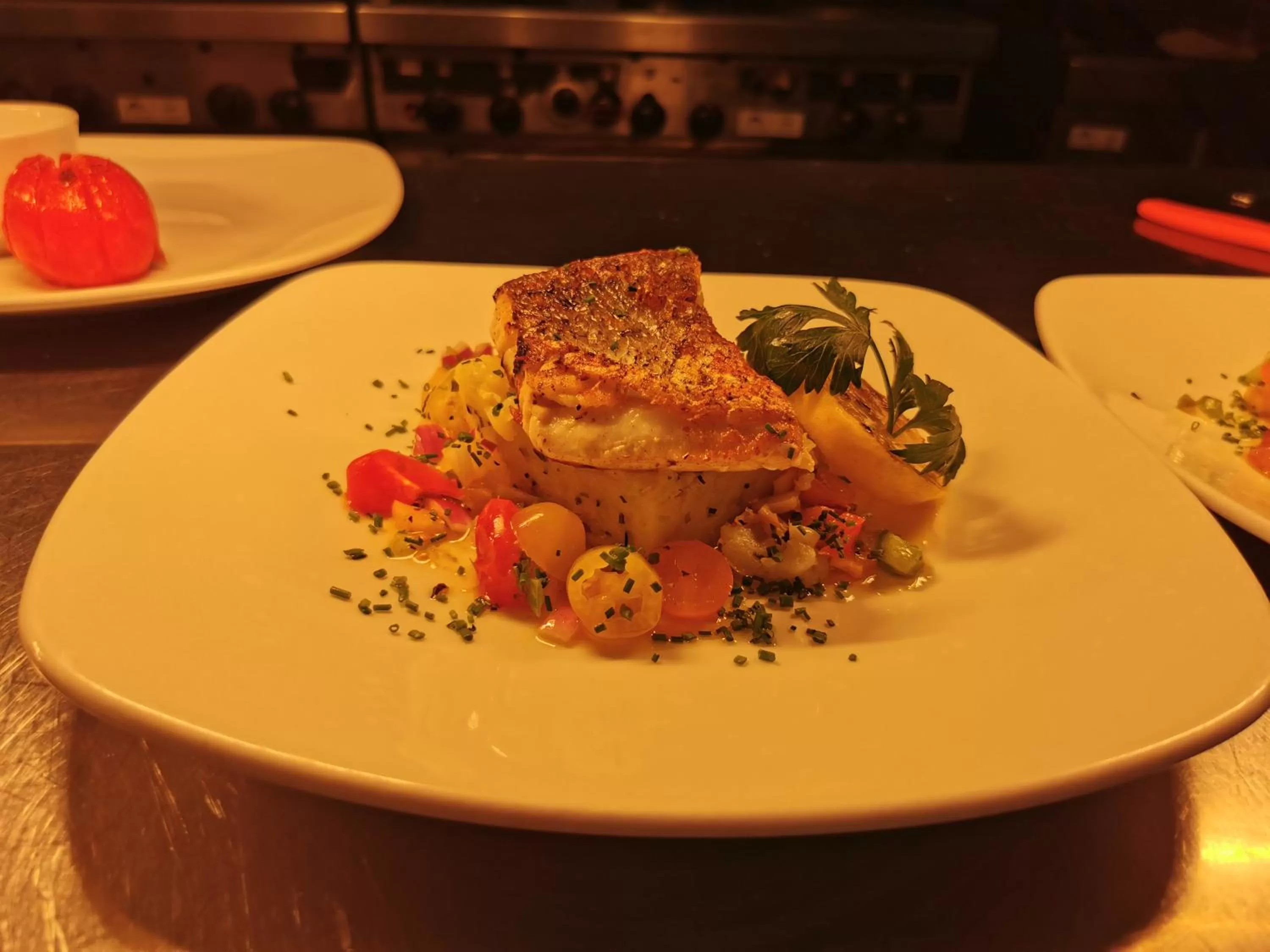 Dining area in Eype's Mouth Country Hotel