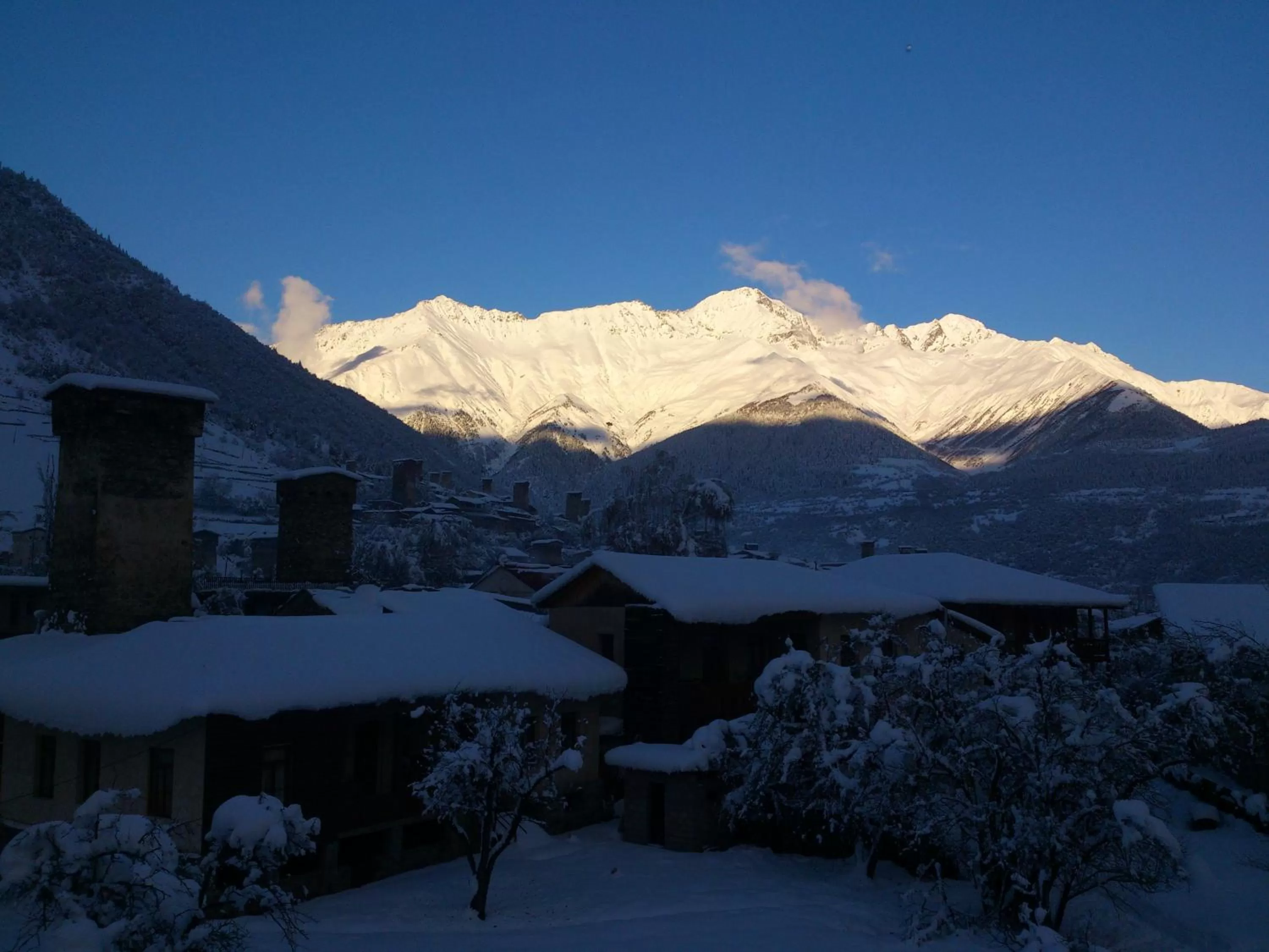 City view in Hotel Svanseti