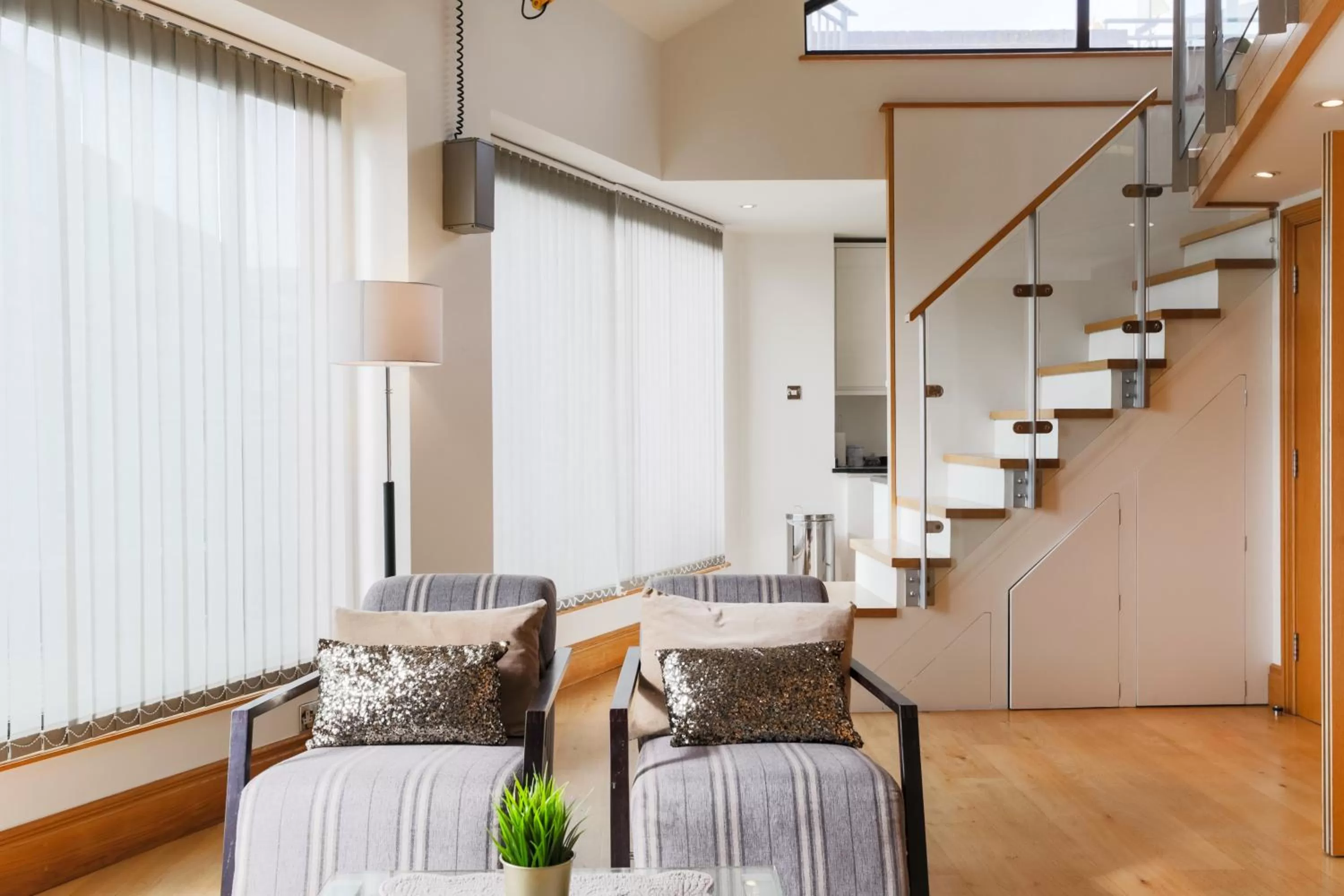 Seating Area in Monument Apartments