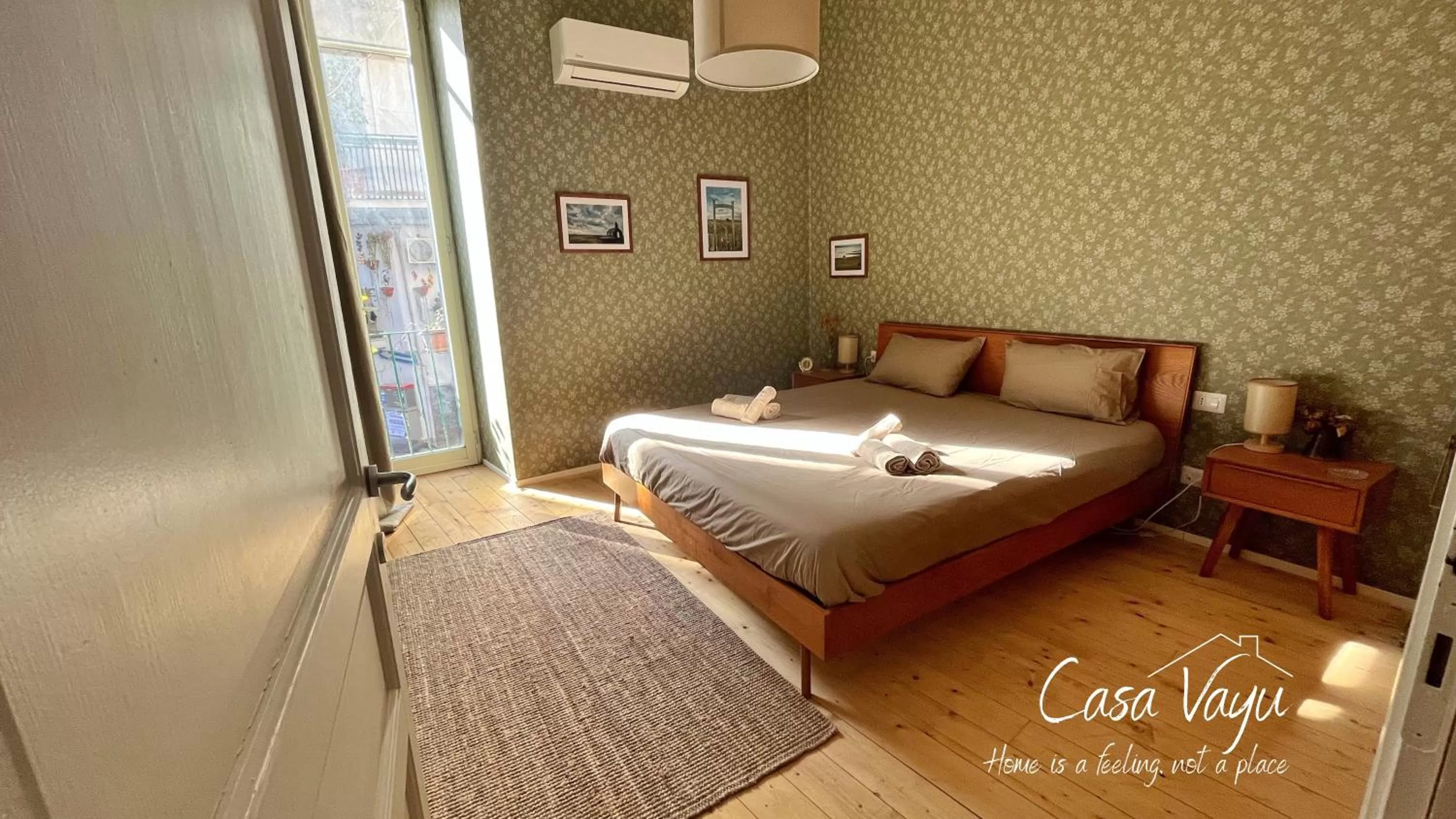 Bed in Casa Vayu - Rooms & Garden