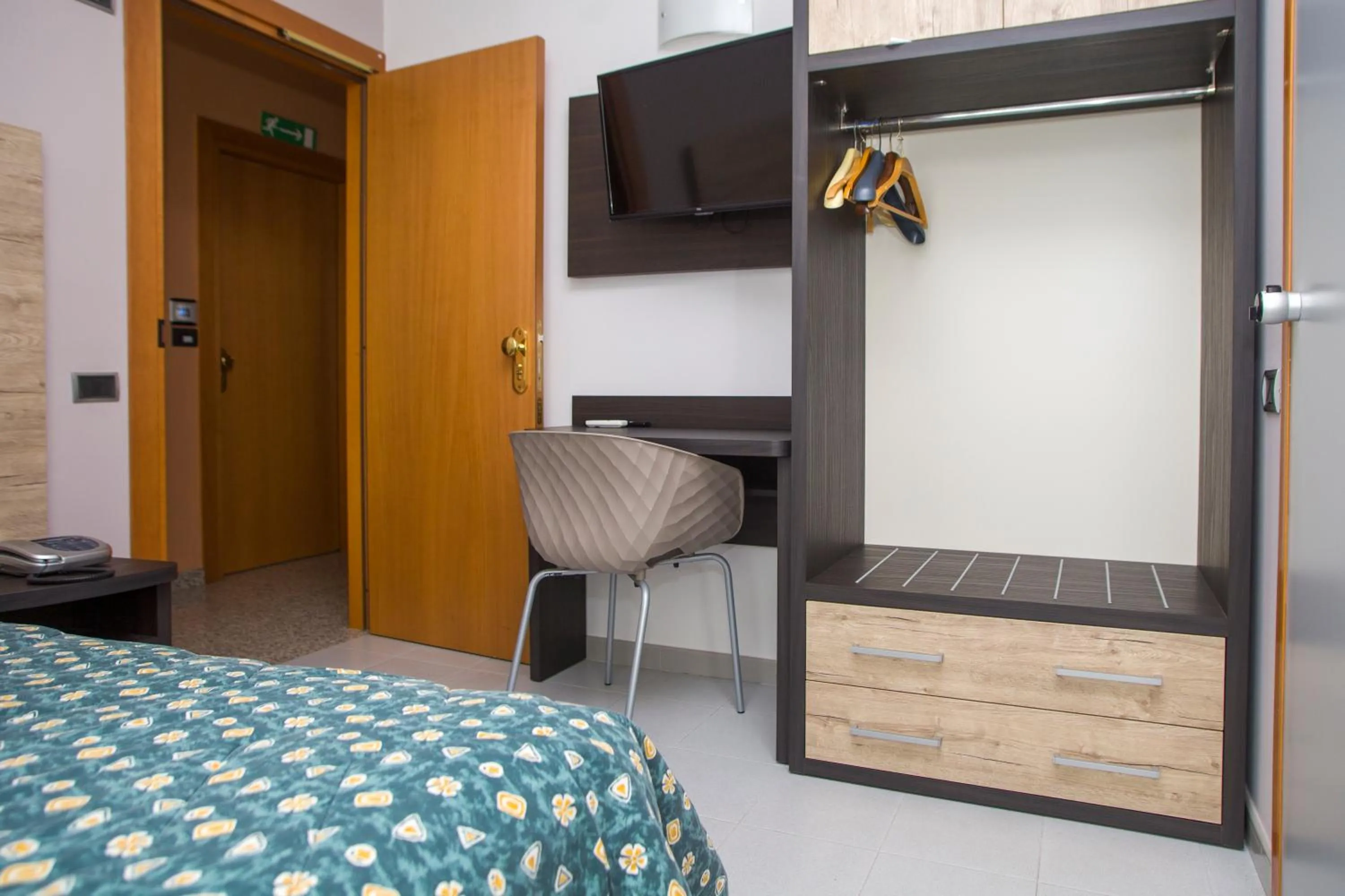 Bed in Hotel San Marco