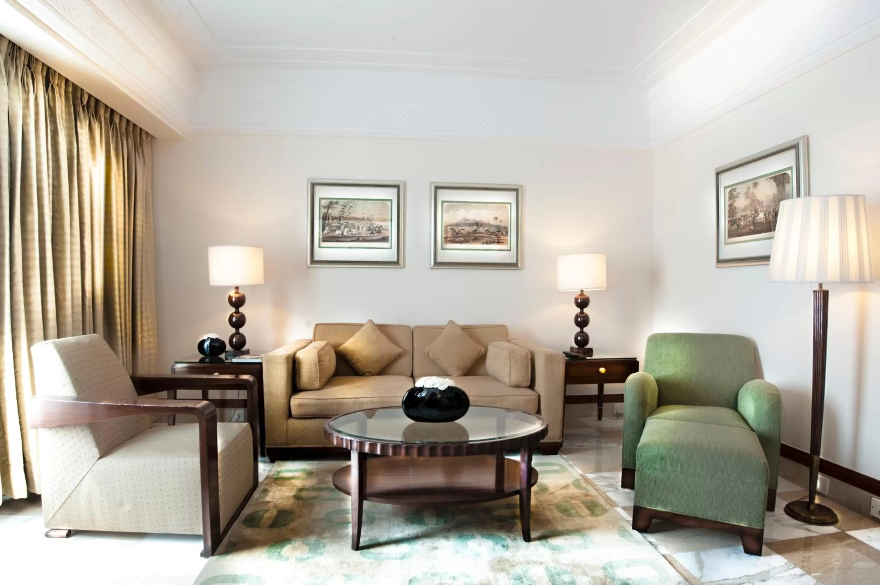 Seating area in The Imperial, New Delhi