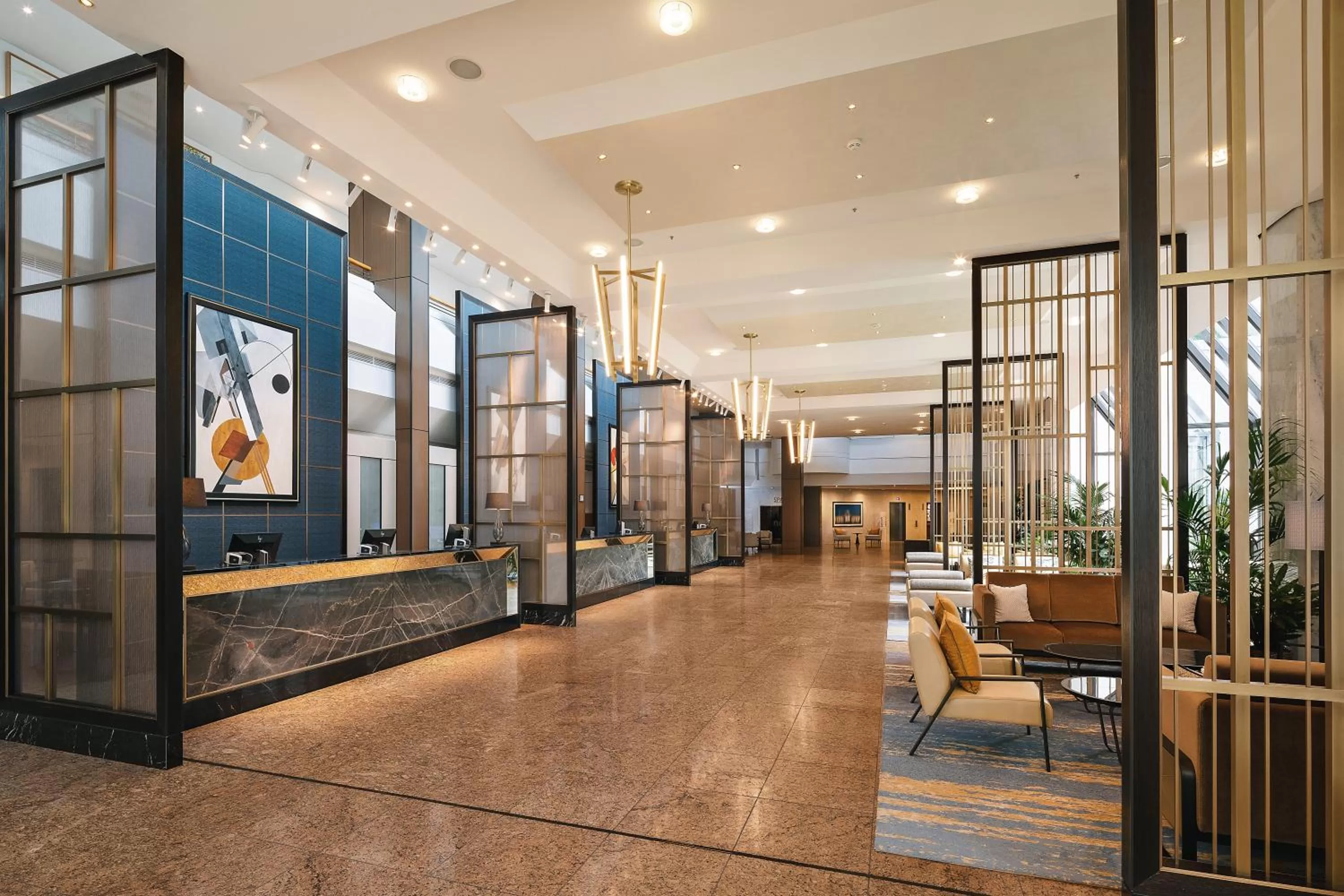 Lobby or reception in InterContinental Berlin by IHG
