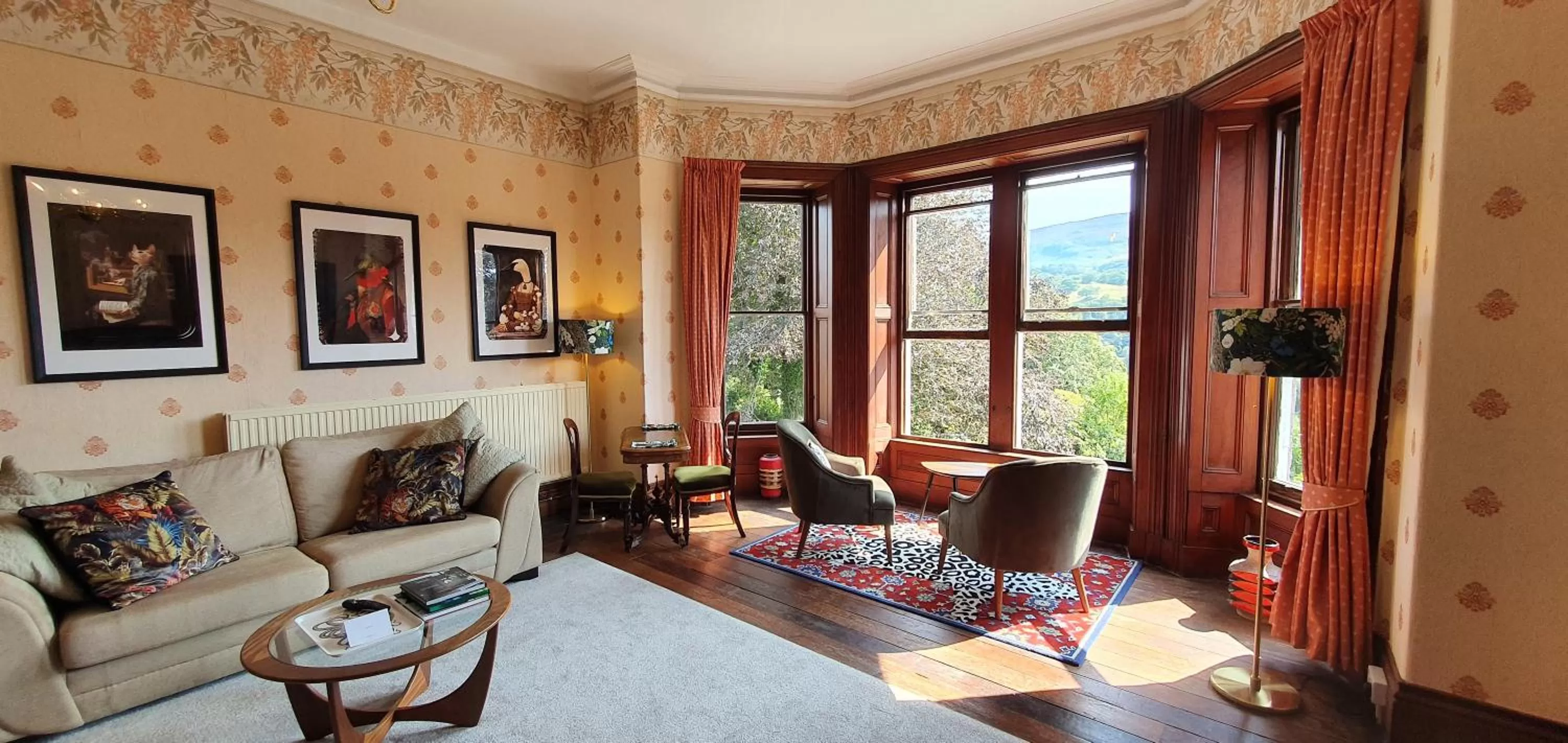 Seating Area in Cader Suite plus Luxury Hot Tub