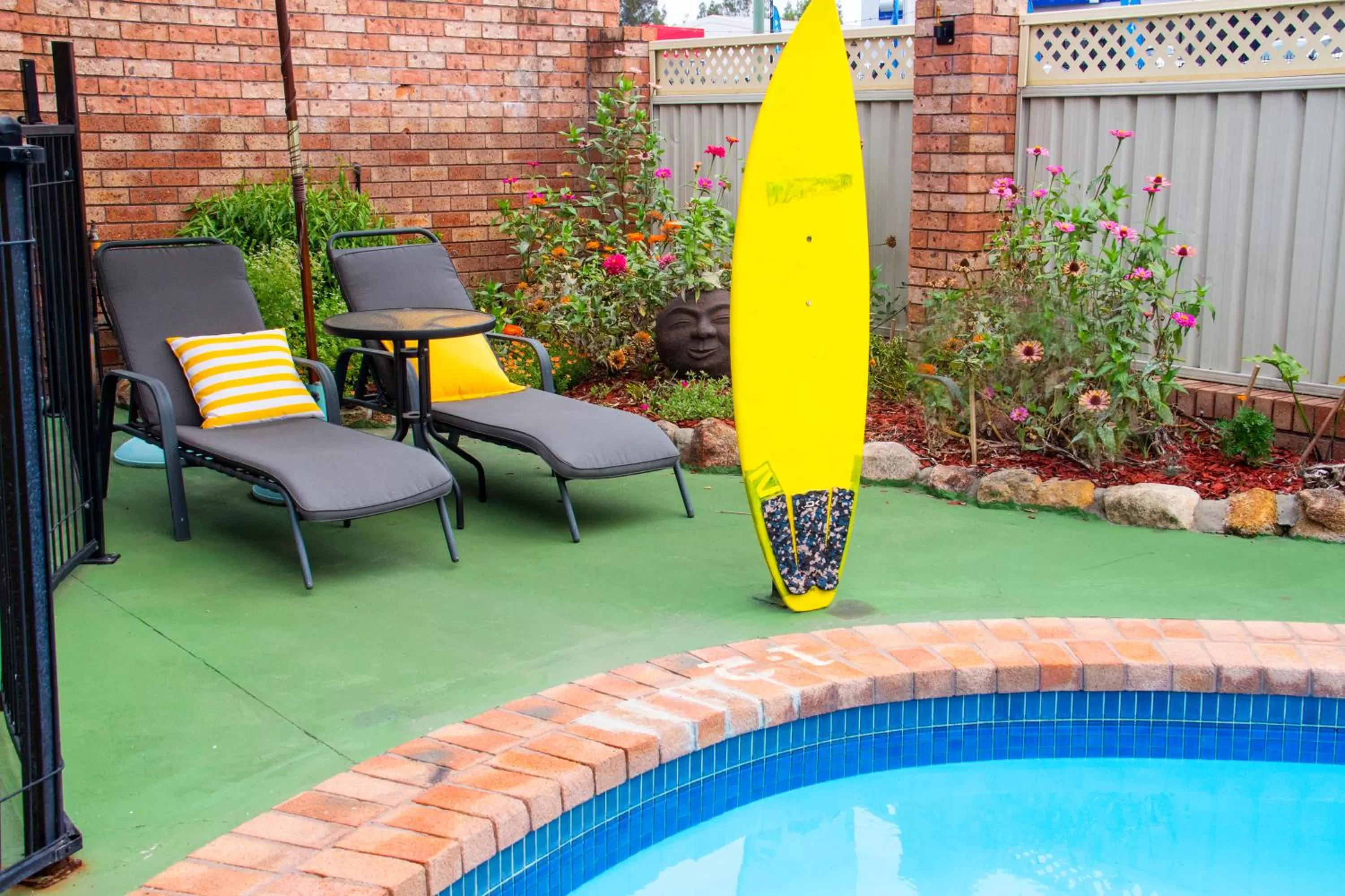 Balcony/Terrace in Crescent Motel Taree