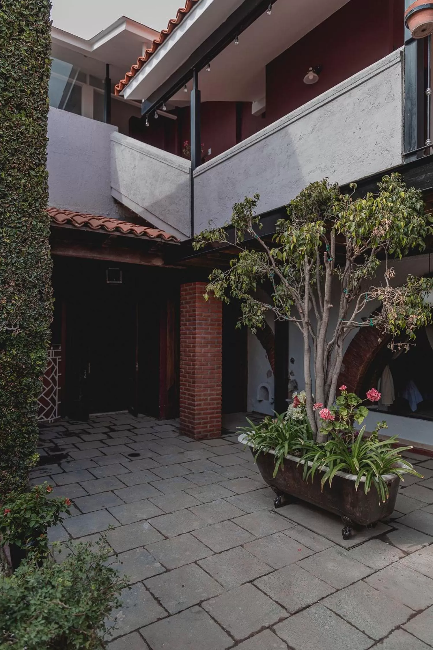 Patio in Casa Eva Hotel Boutique & Spa