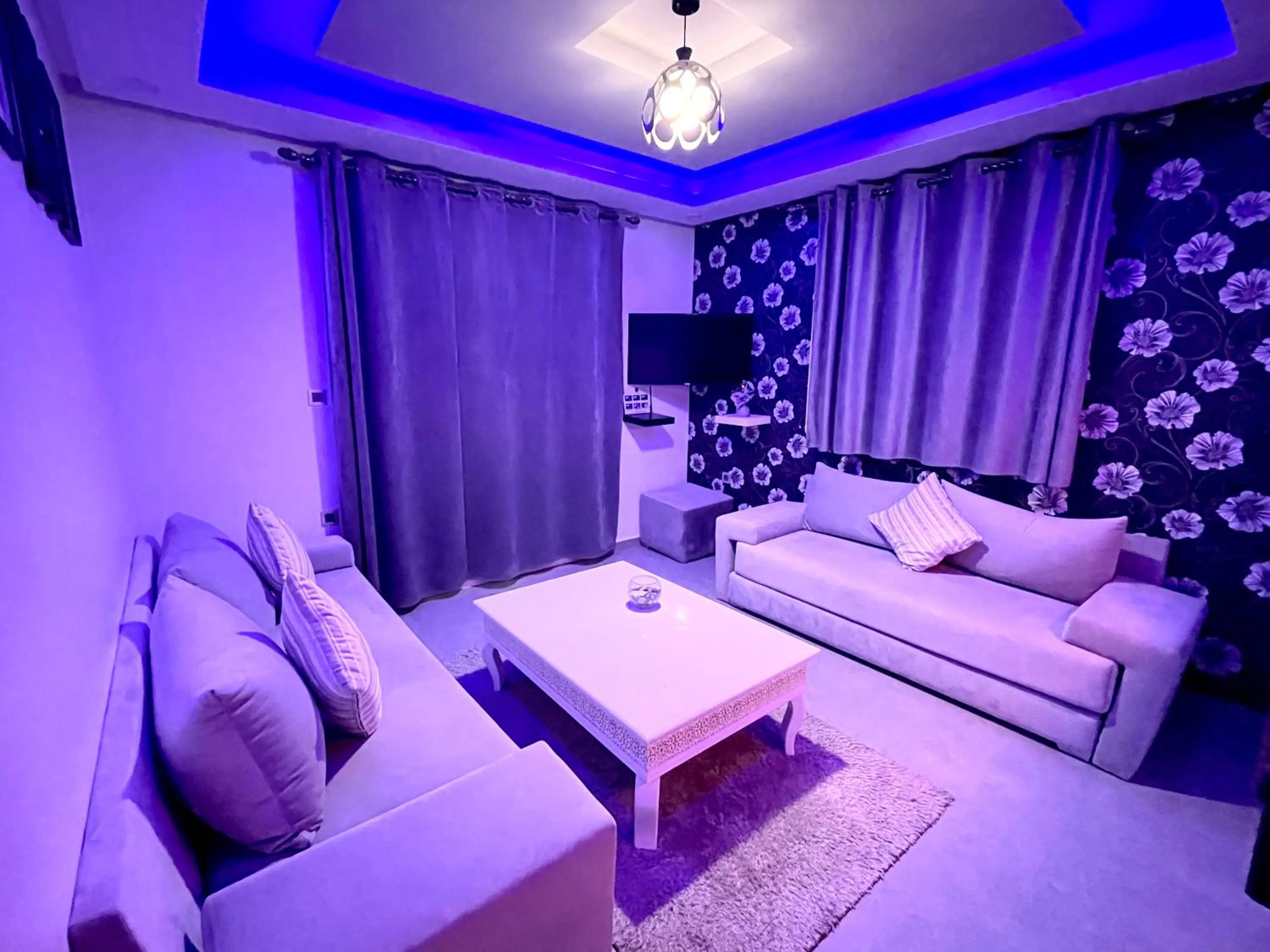 TV and multimedia, Bed in Dakhla White Hotel