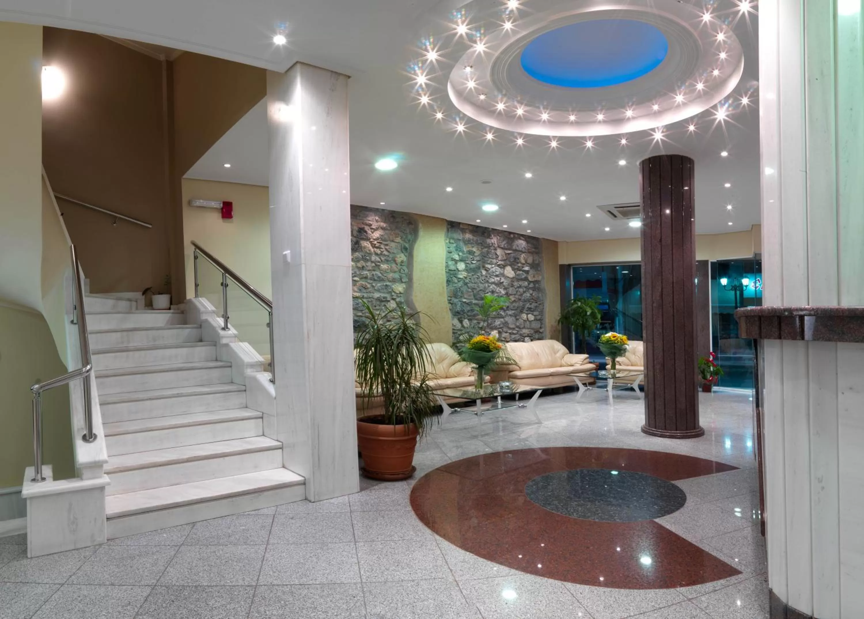 Lobby or reception in Alex Hotel