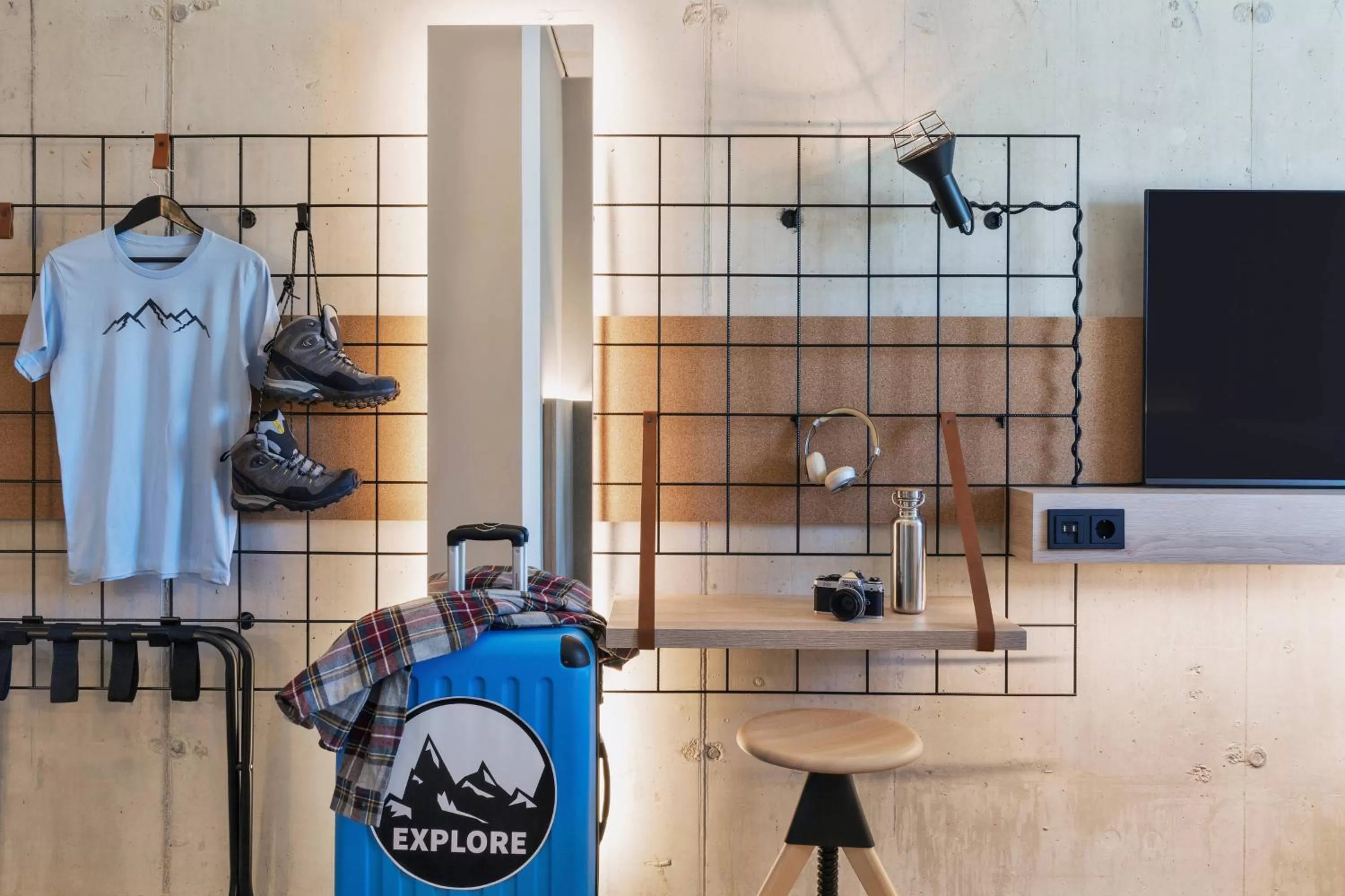 Photo of the whole room in Moxy Munich Ostbahnhof