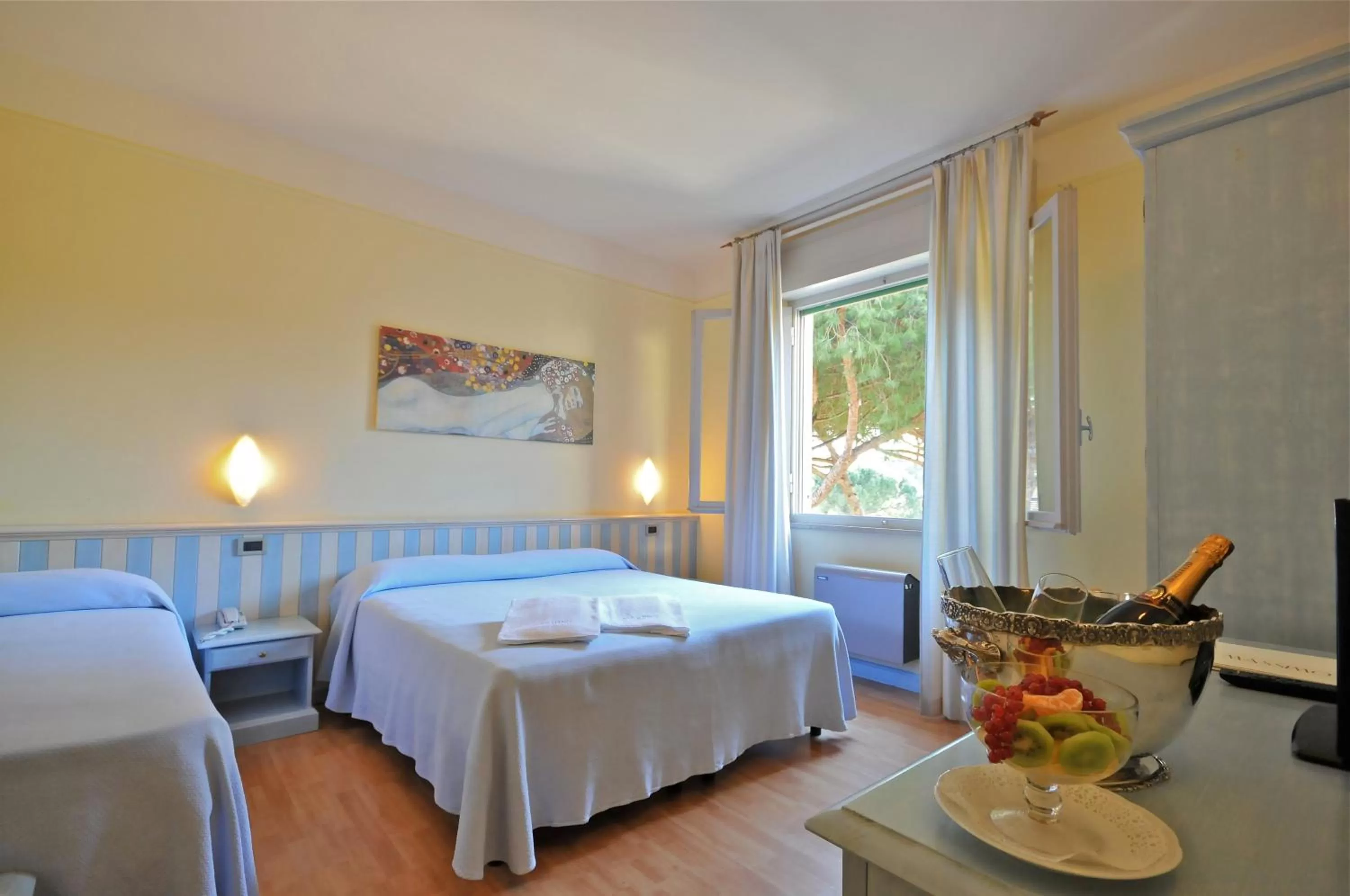 Bed in Hotel Massimo