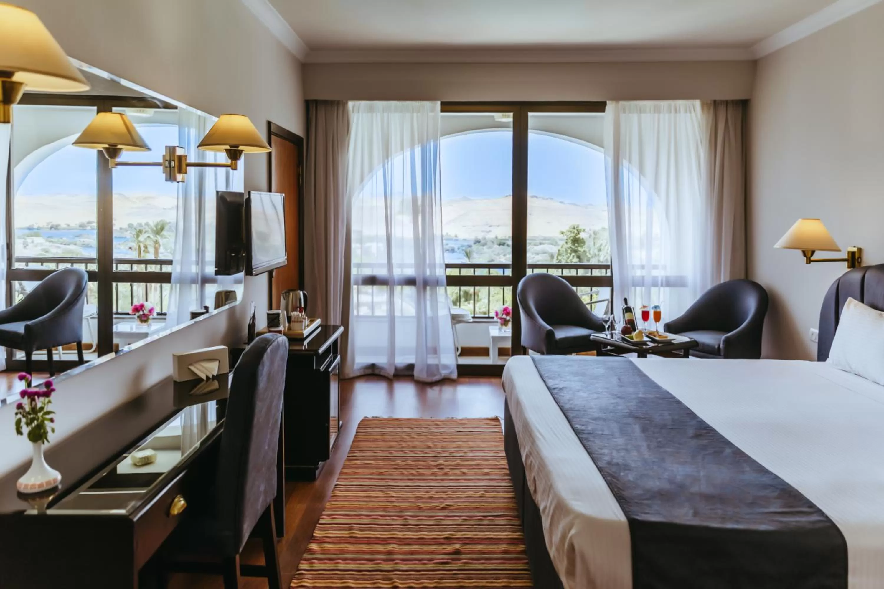 Photo of the whole room, Bed in Basma Hotel Aswan