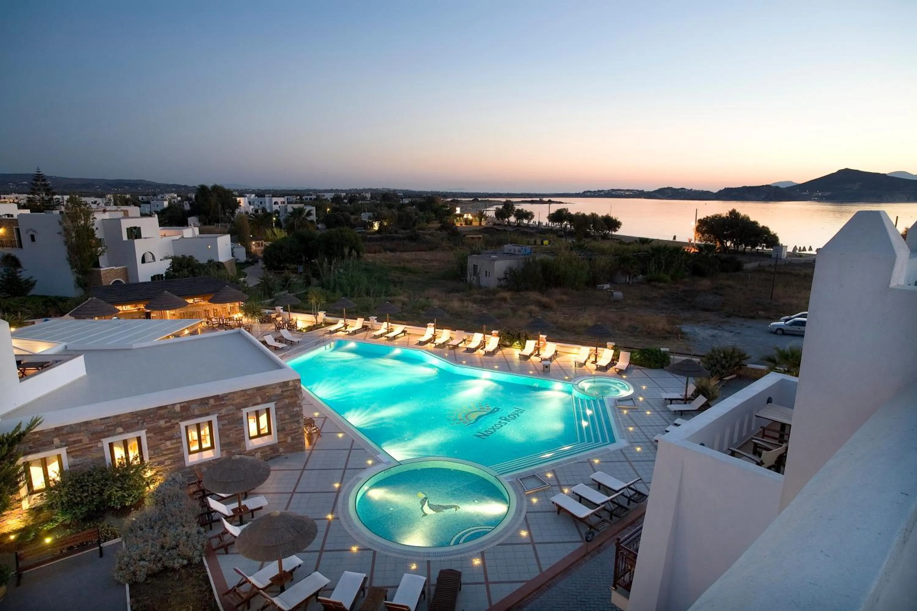 Bird's eye view in Naxos Resort Beach Hotel