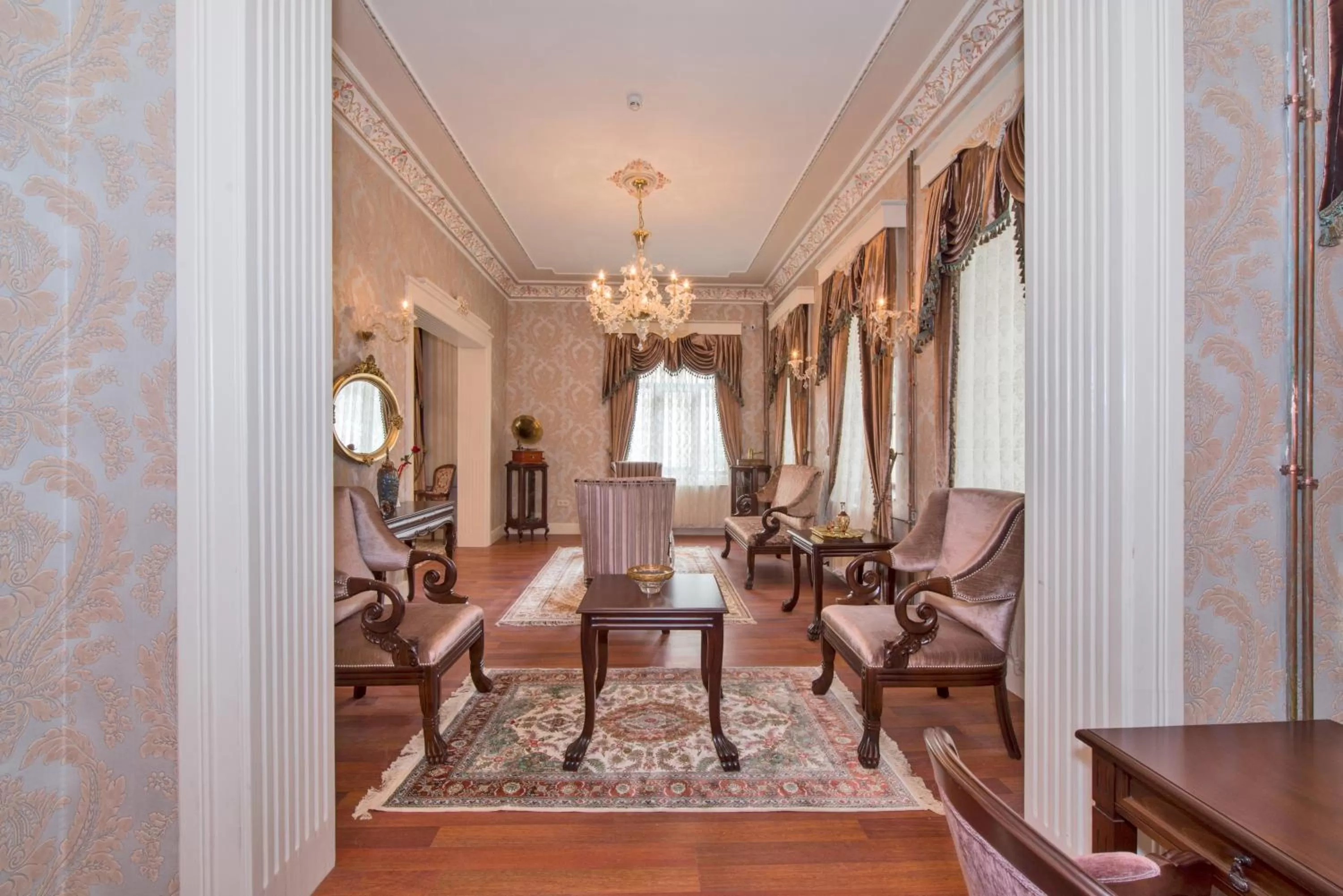 Living room in Enderun Hotel Istanbul