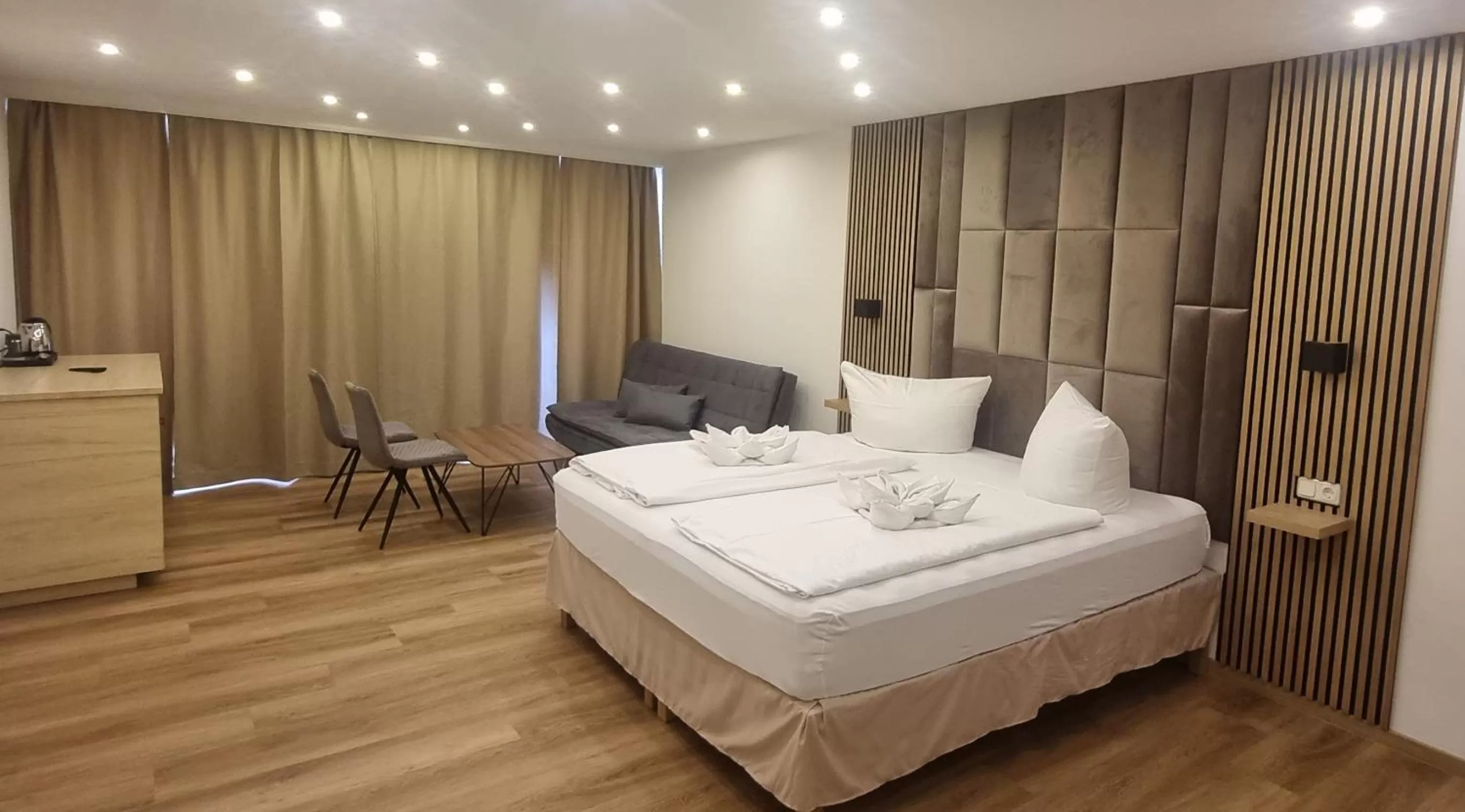 Bed in City Apart Hotel Füssen