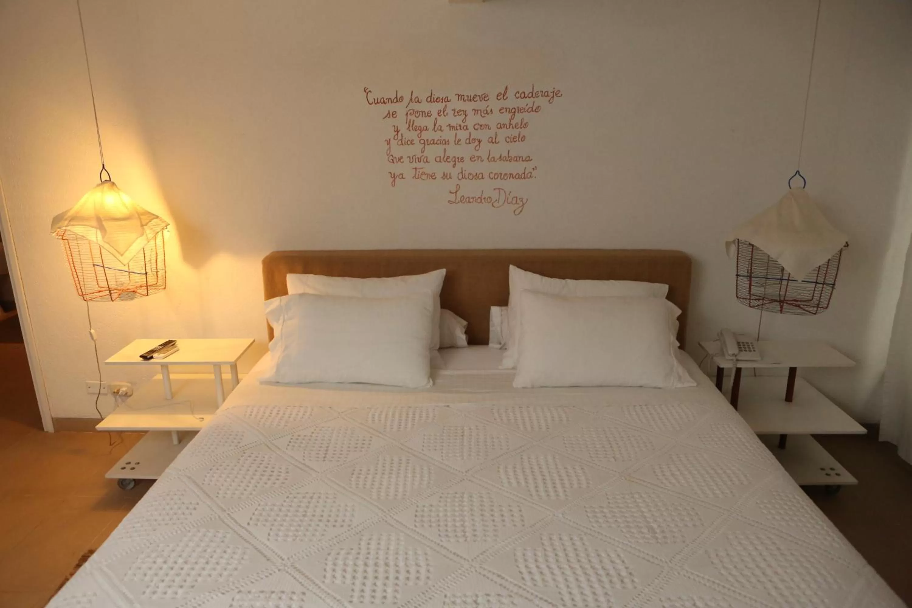 Decorative detail, Bed in Hotel Boutique Casa Rosalía