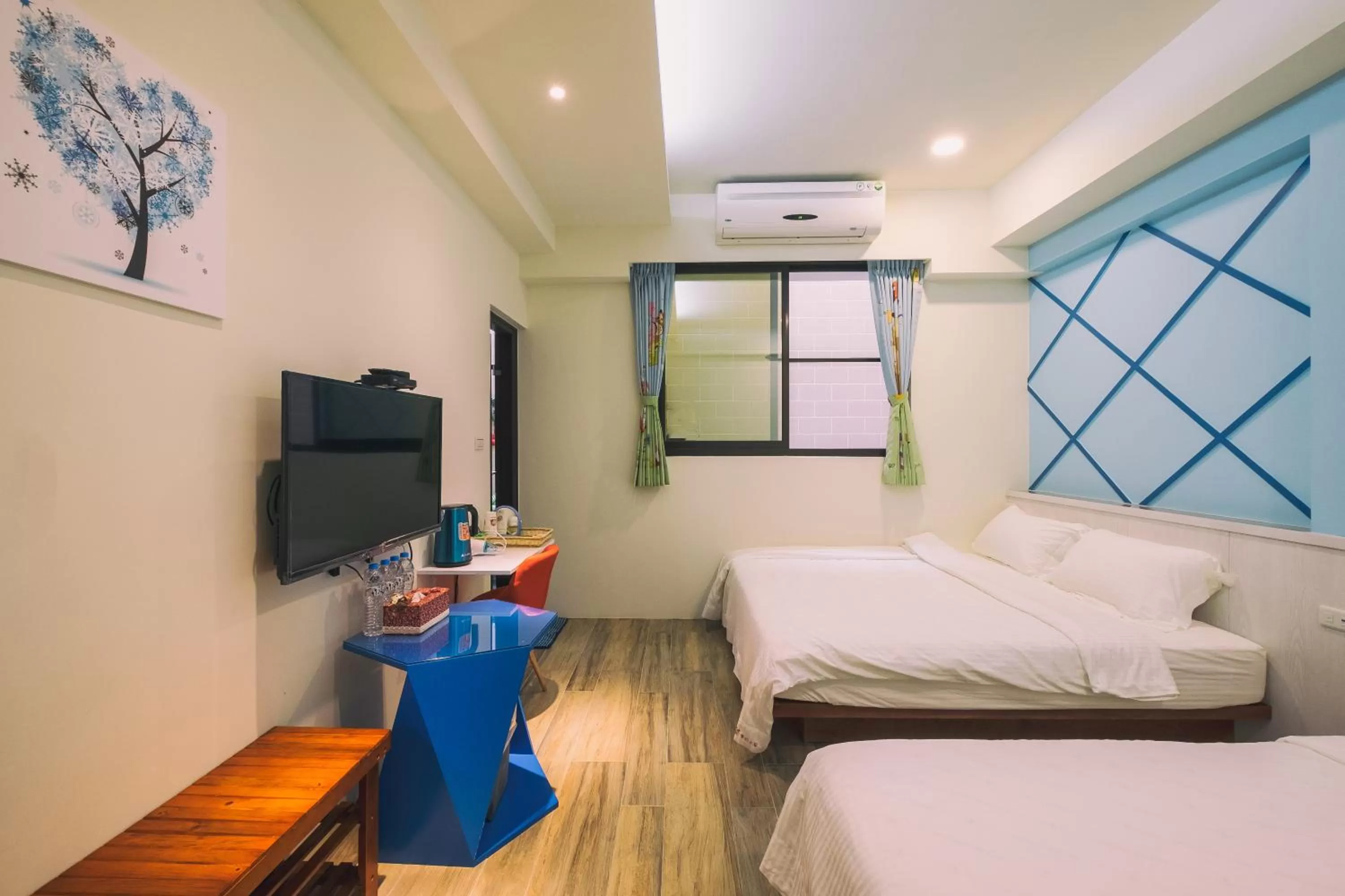 Photo of the whole room, Bed in Zhizhu Homestay