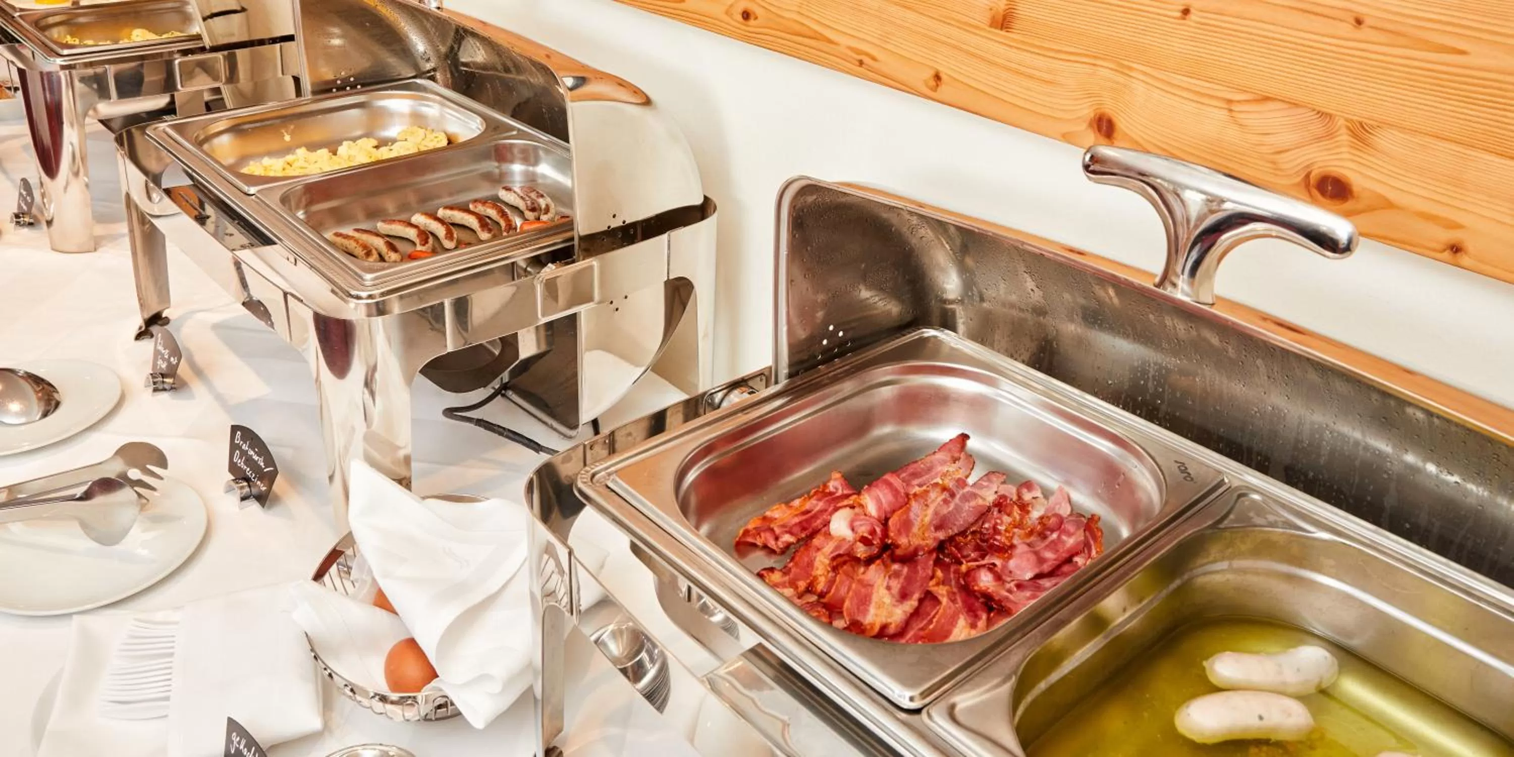 Food and drinks in Hotel Riezler Hof