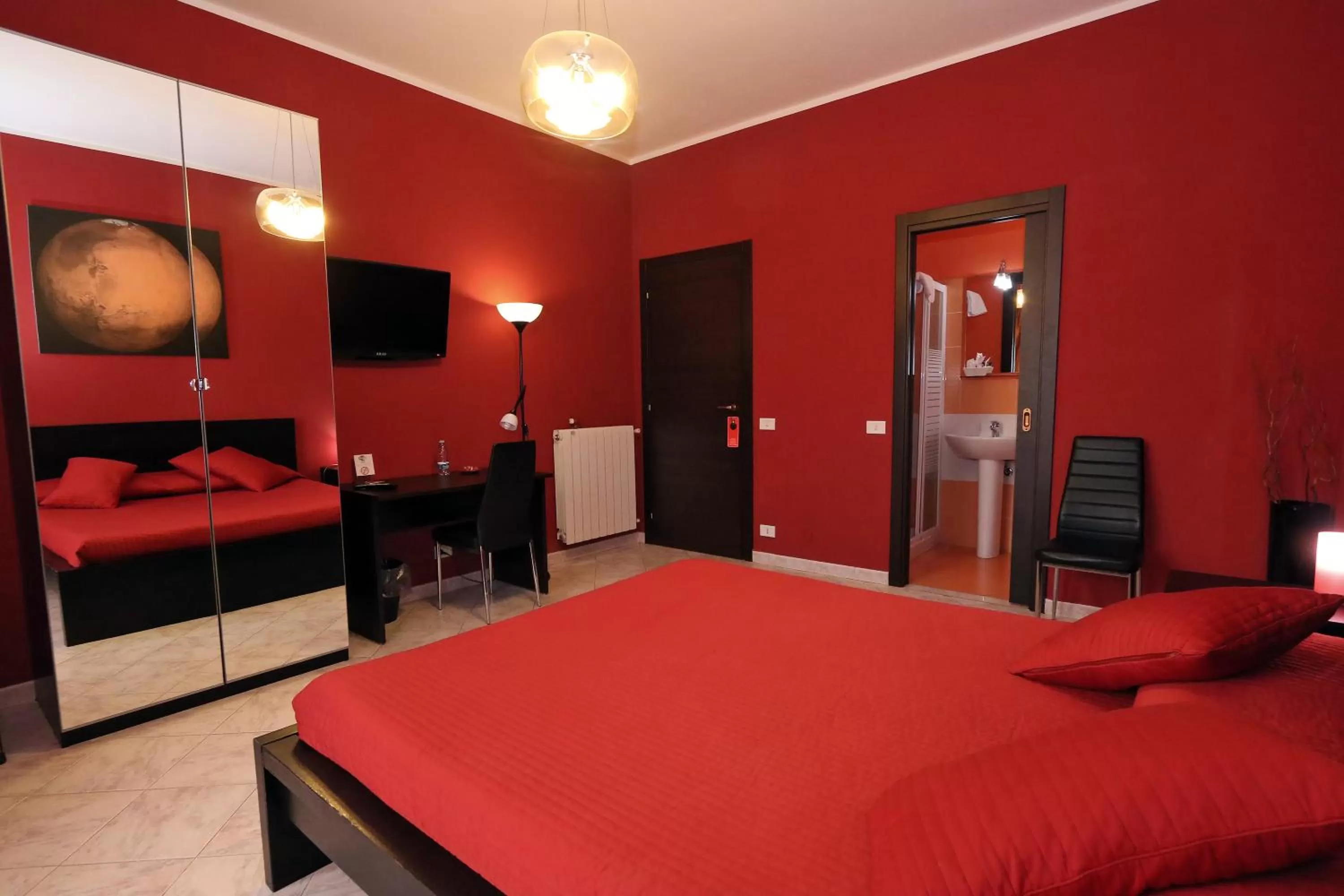 Bedroom, Bed in Kosmos