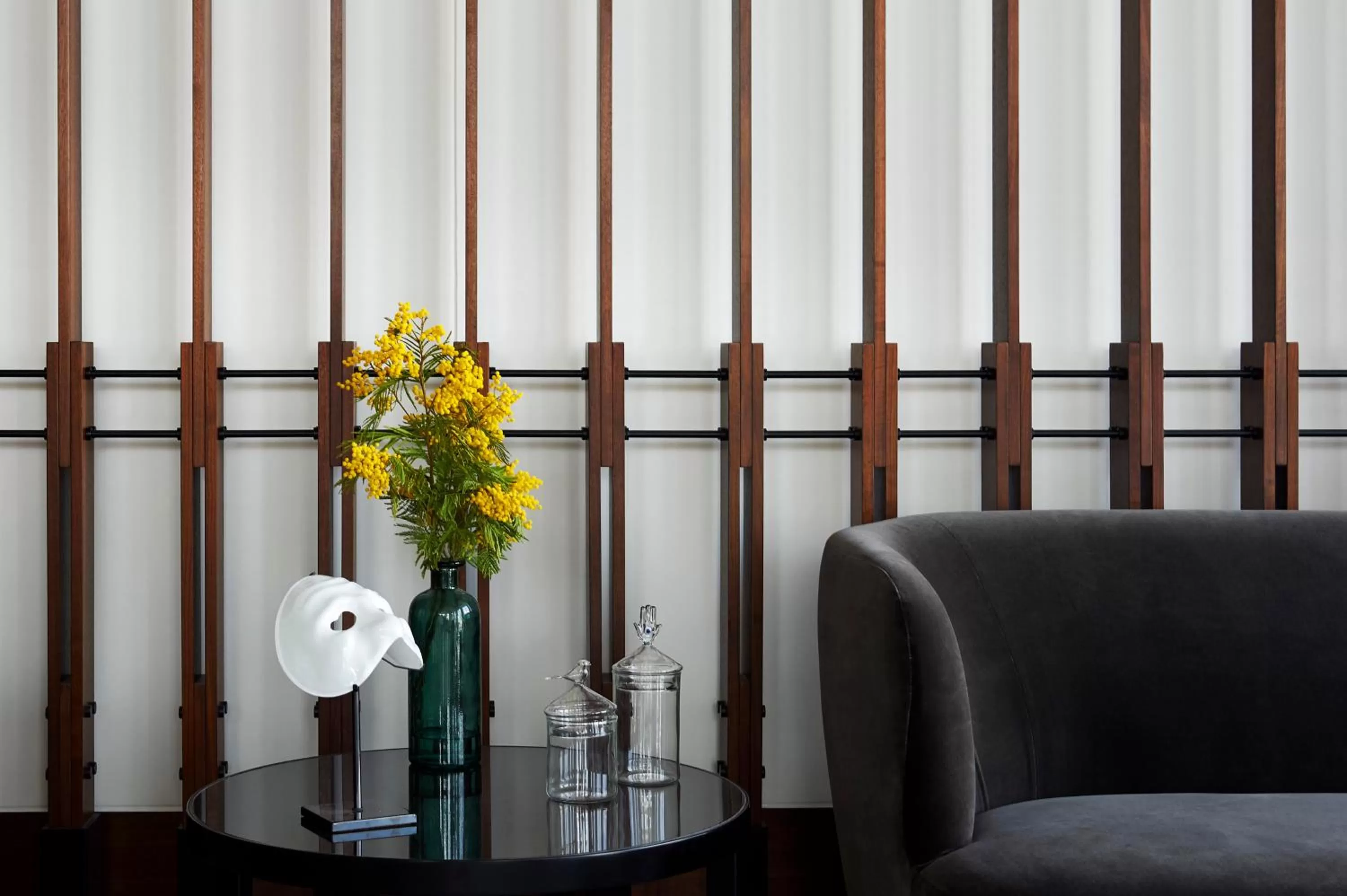 Decorative detail in FORM Hotel Al Jaddaf, Dubai, a Member of Design Hotels