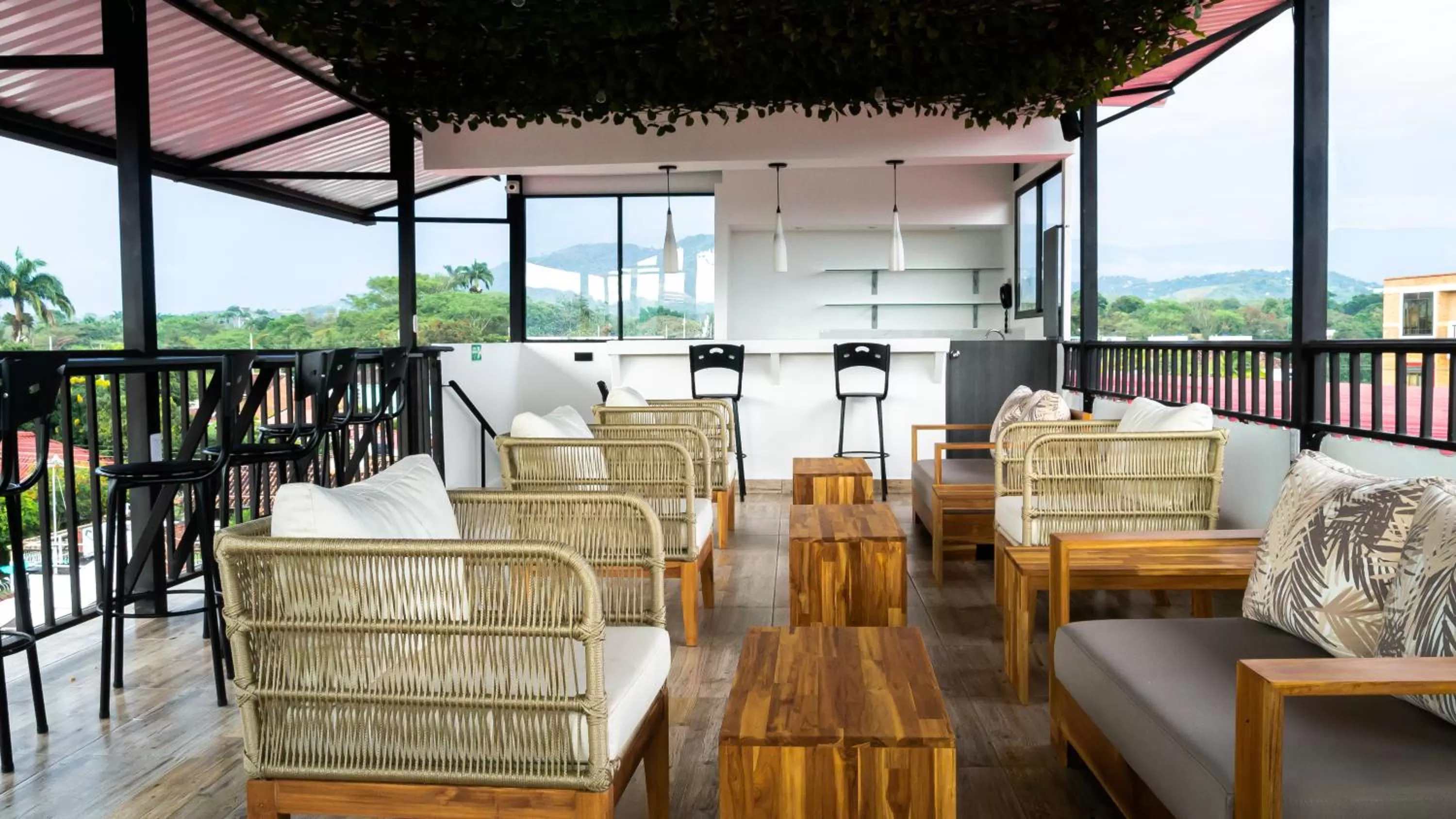 Balcony/Terrace in Hotel Le Falep