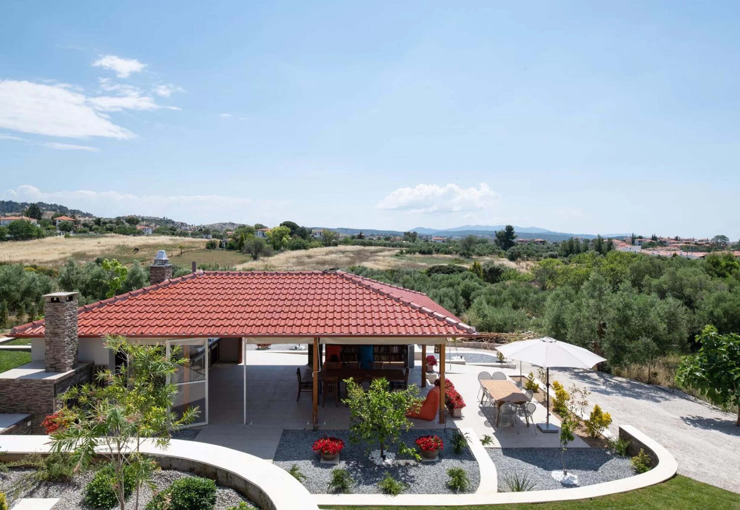 BBQ facilities in Villa Sara