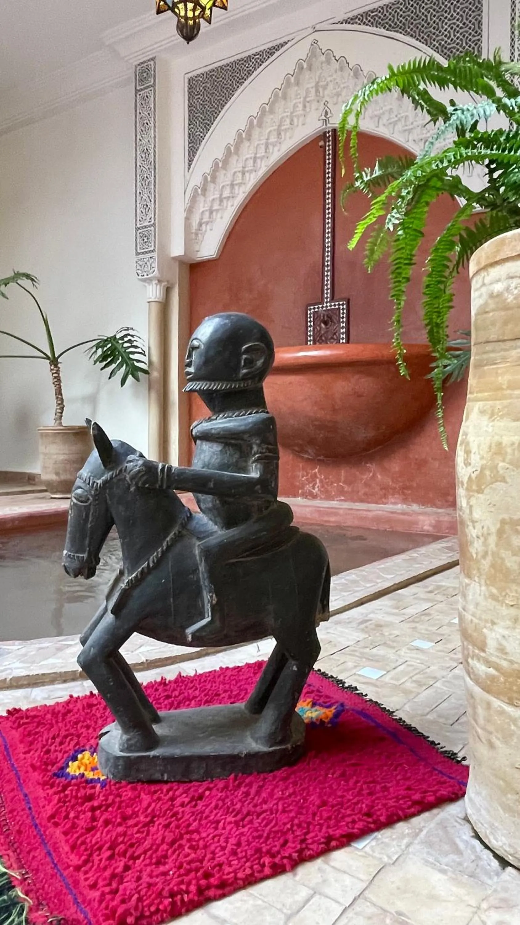 Decorative detail in Riad Dar Foundouk and Spa