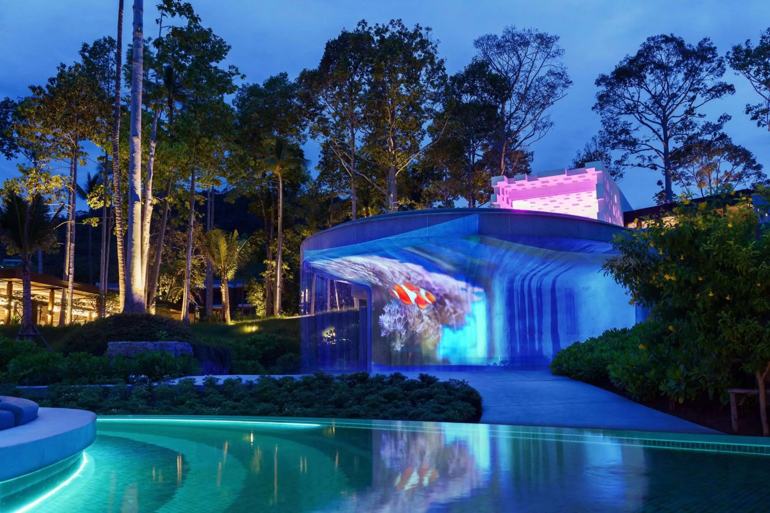 Swimming pool in Hyatt Regency Koh Samui