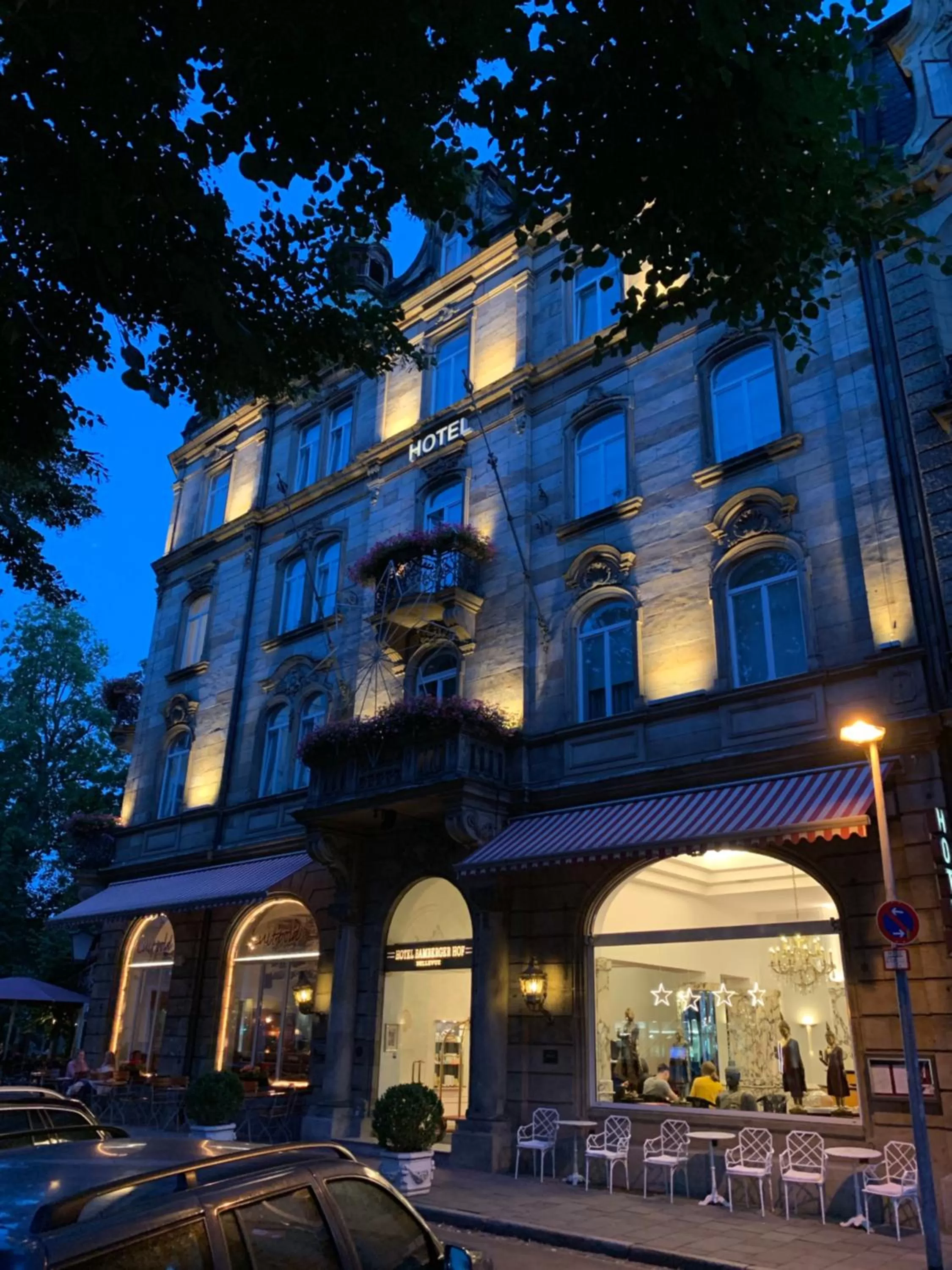 Property building in Hotel Bamberger Hof Bellevue