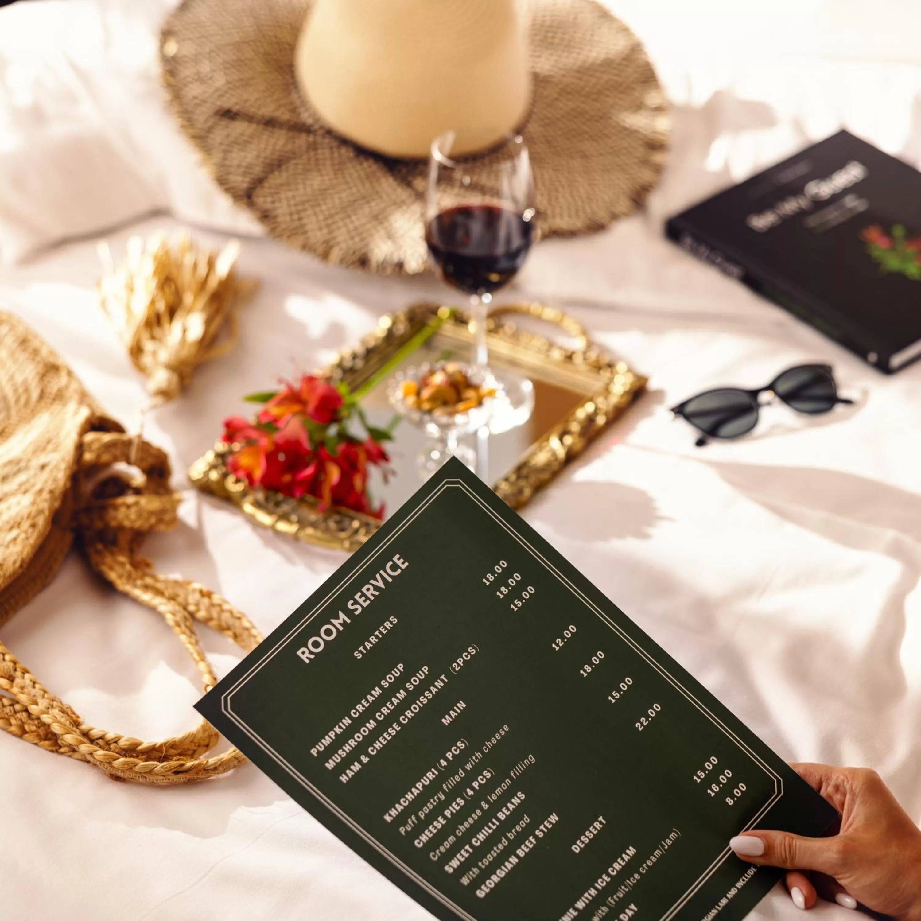 room service in Octava Boutique Hotel