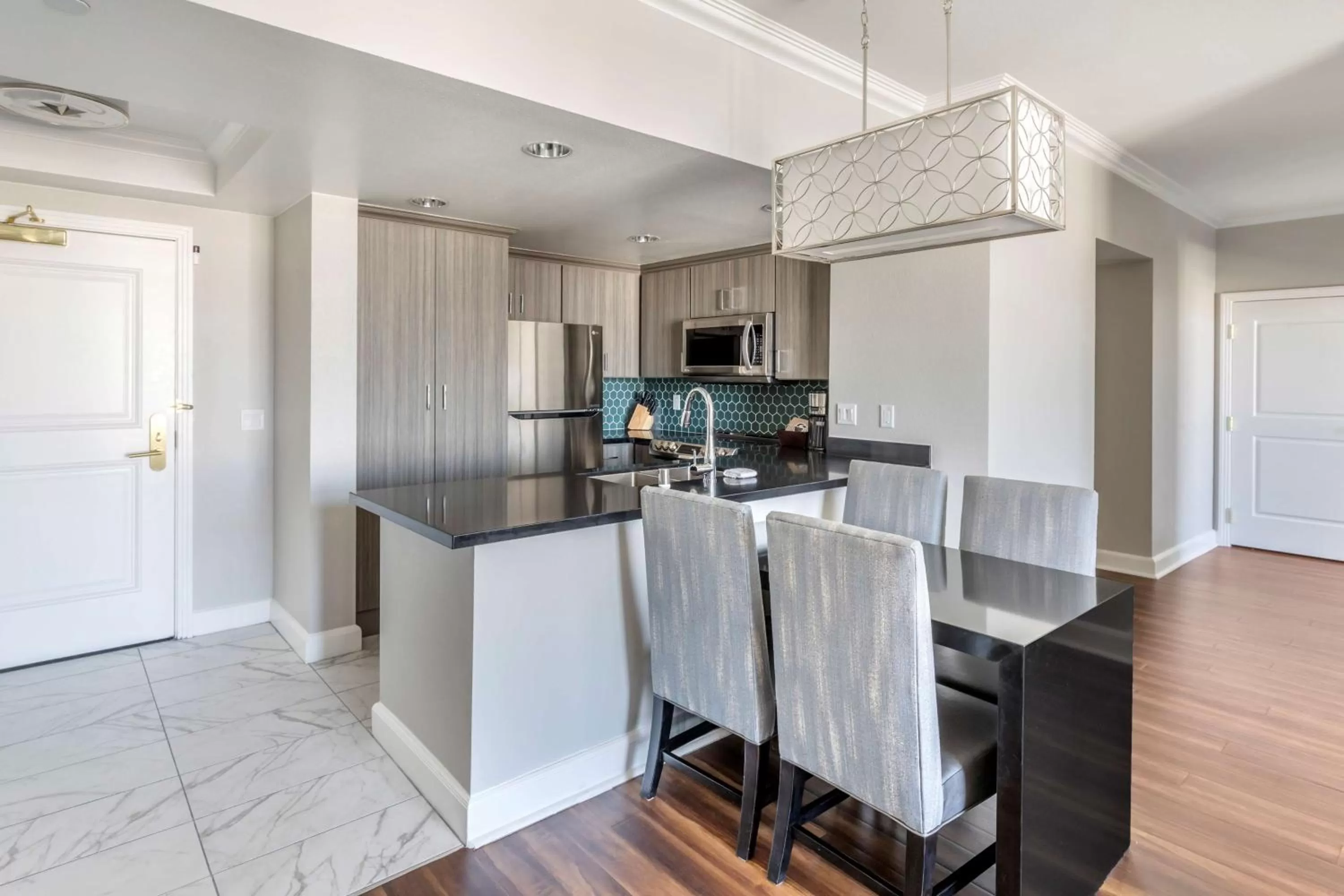 Kitchen or kitchenette in Hilton Grand Vacations Club on the Las Vegas Strip