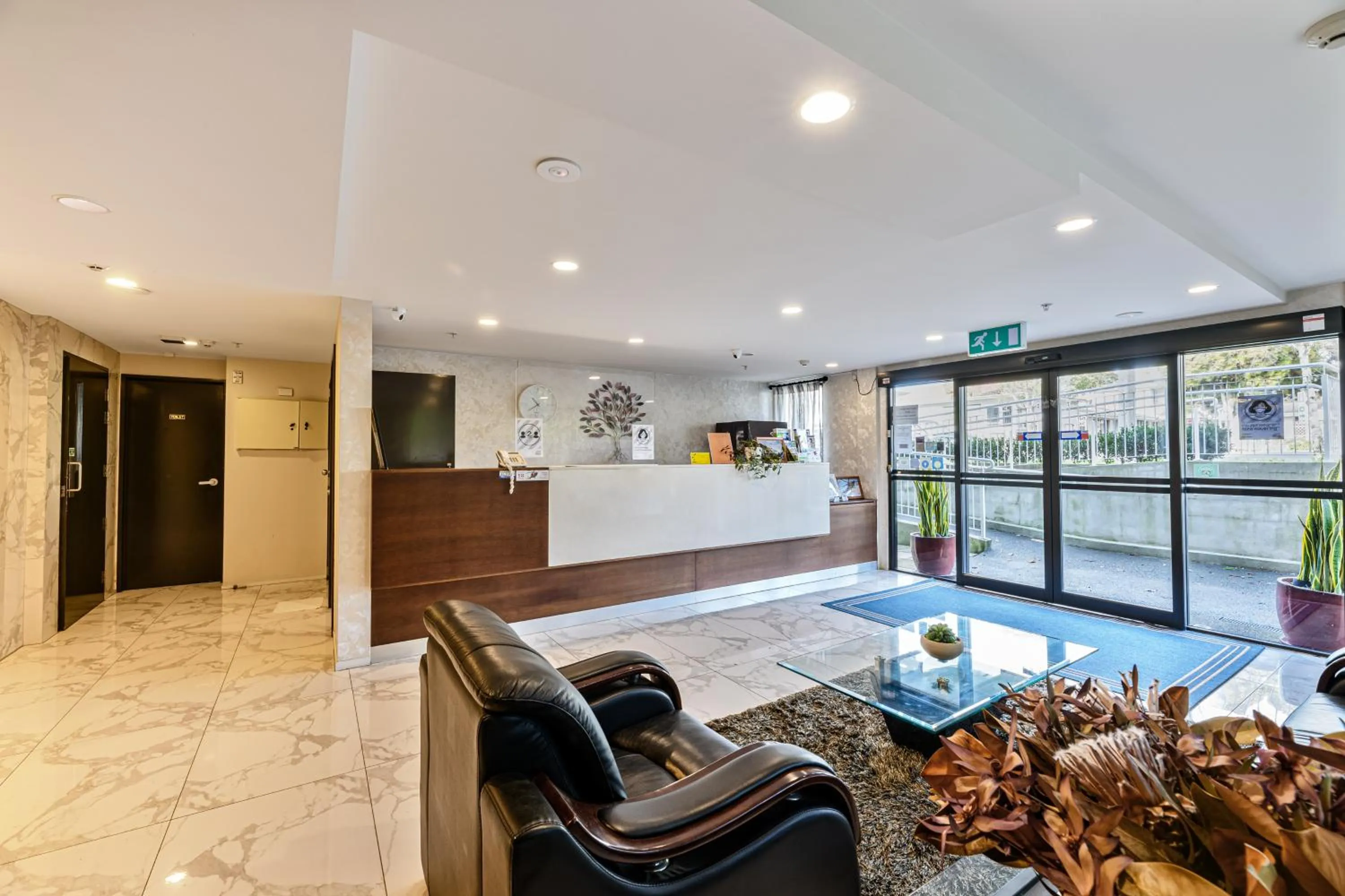 Lobby or reception in Alexander Inn