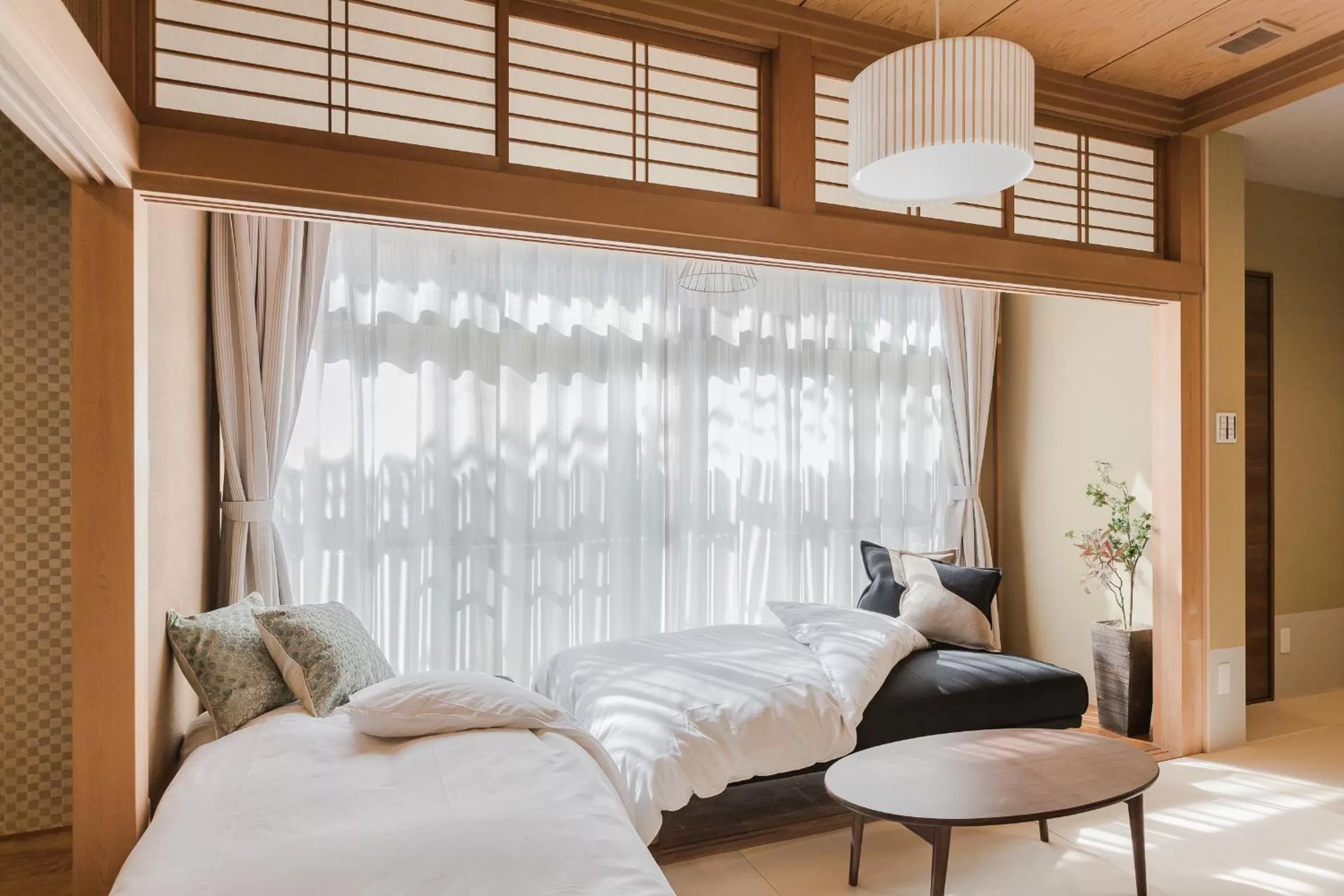 Living room, Bed in Playsis Asakusa