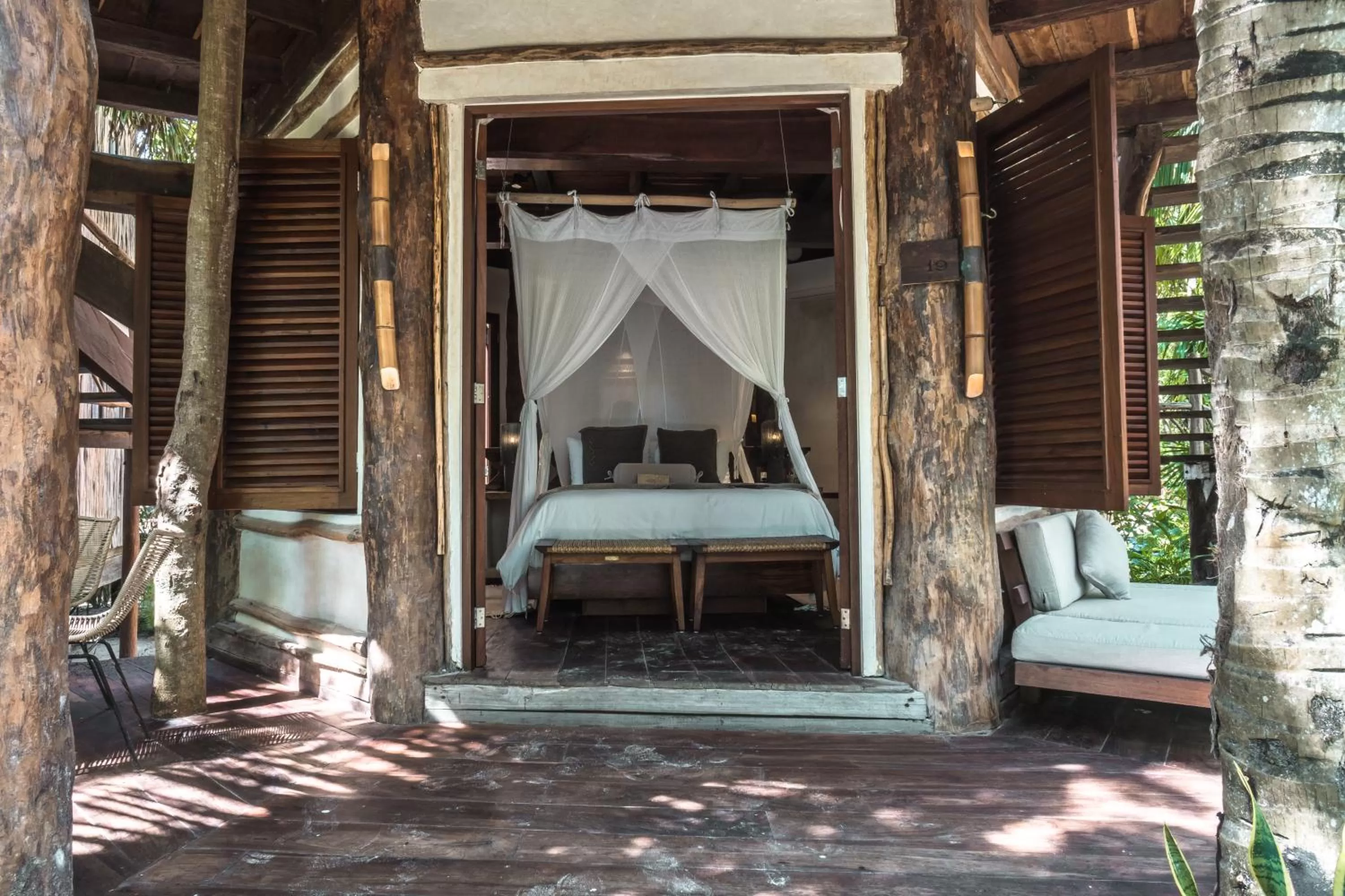 Balcony/Terrace, Bed in Delek Tulum