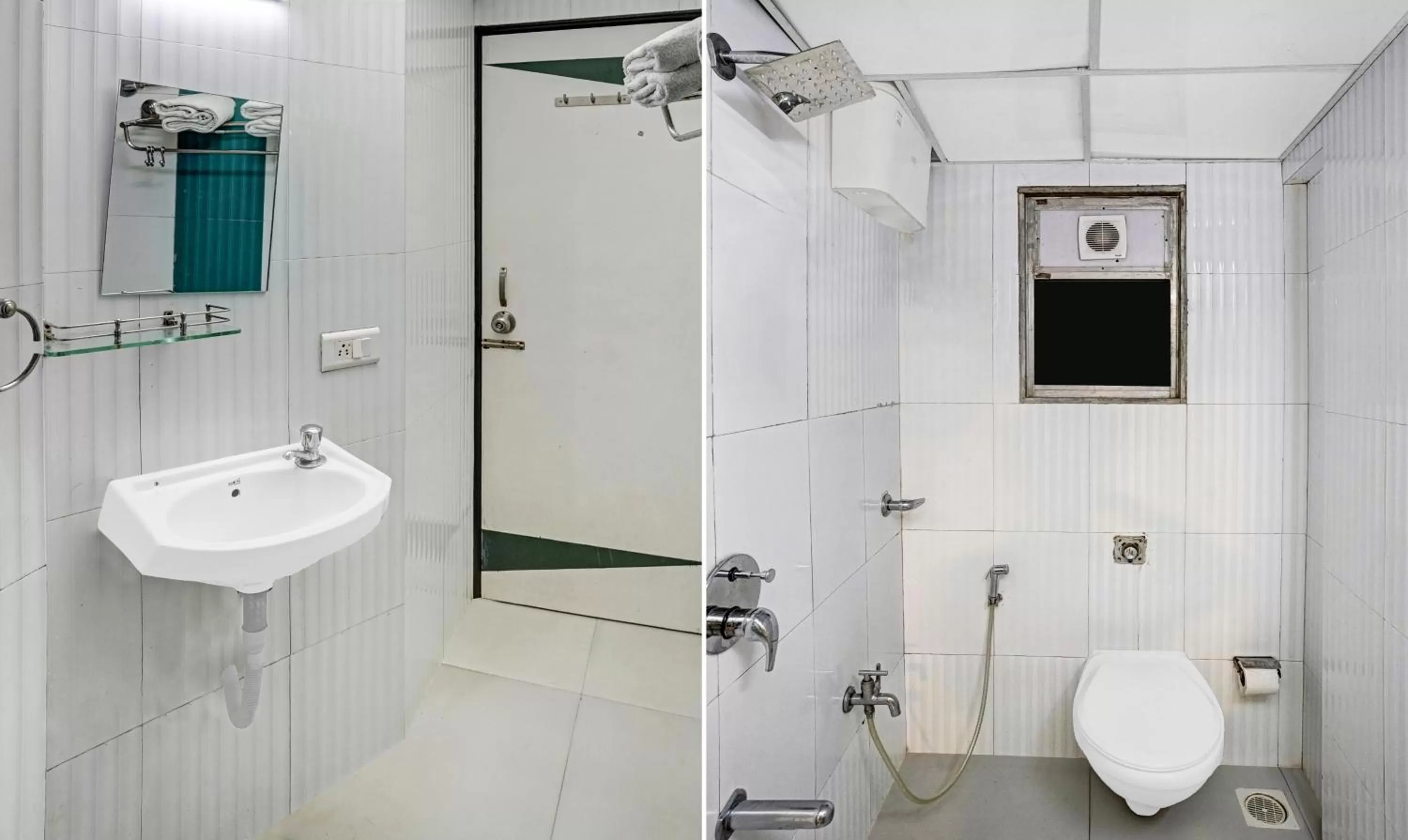 Bathroom in Itsy By Treebo - Amber Corp Inn, NESCO