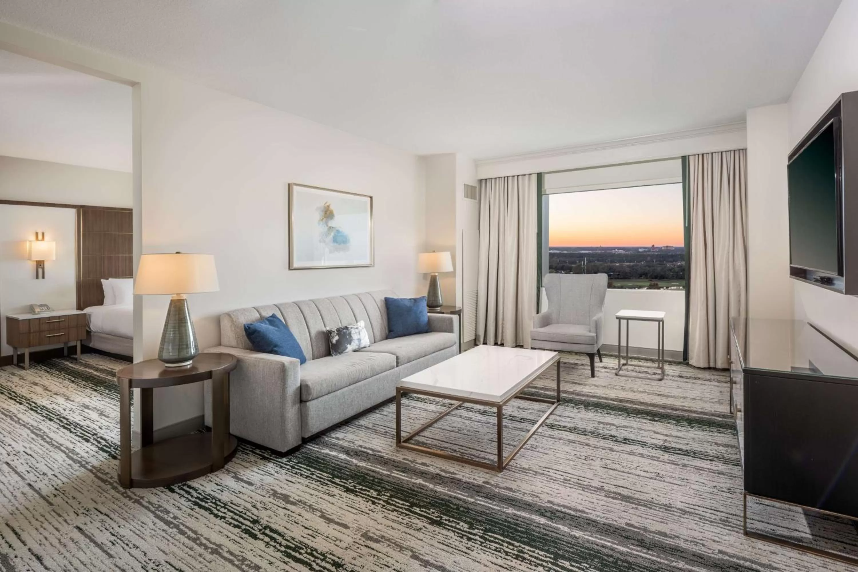 Junior King Suite - Disability Access/Roll-In Shower in Signia by Hilton Orlando Bonnet Creek