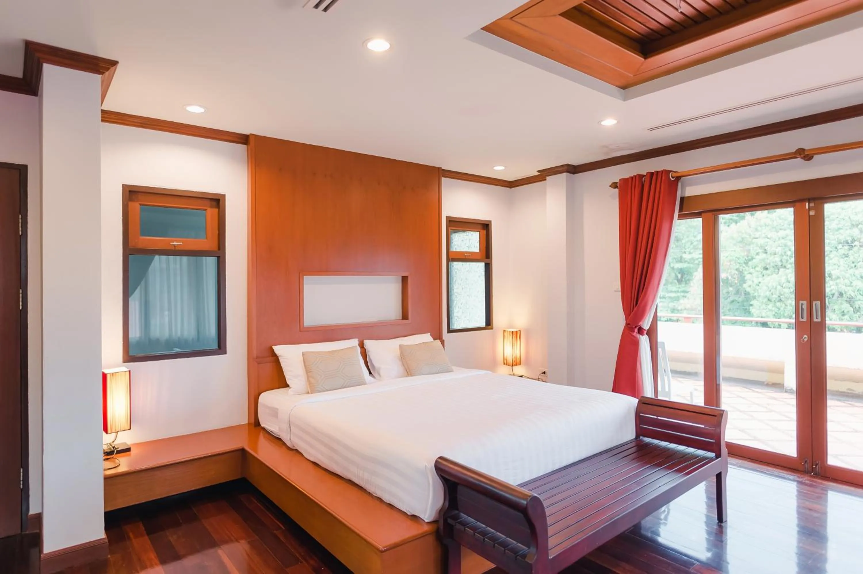 Bed in Siray Green Resort