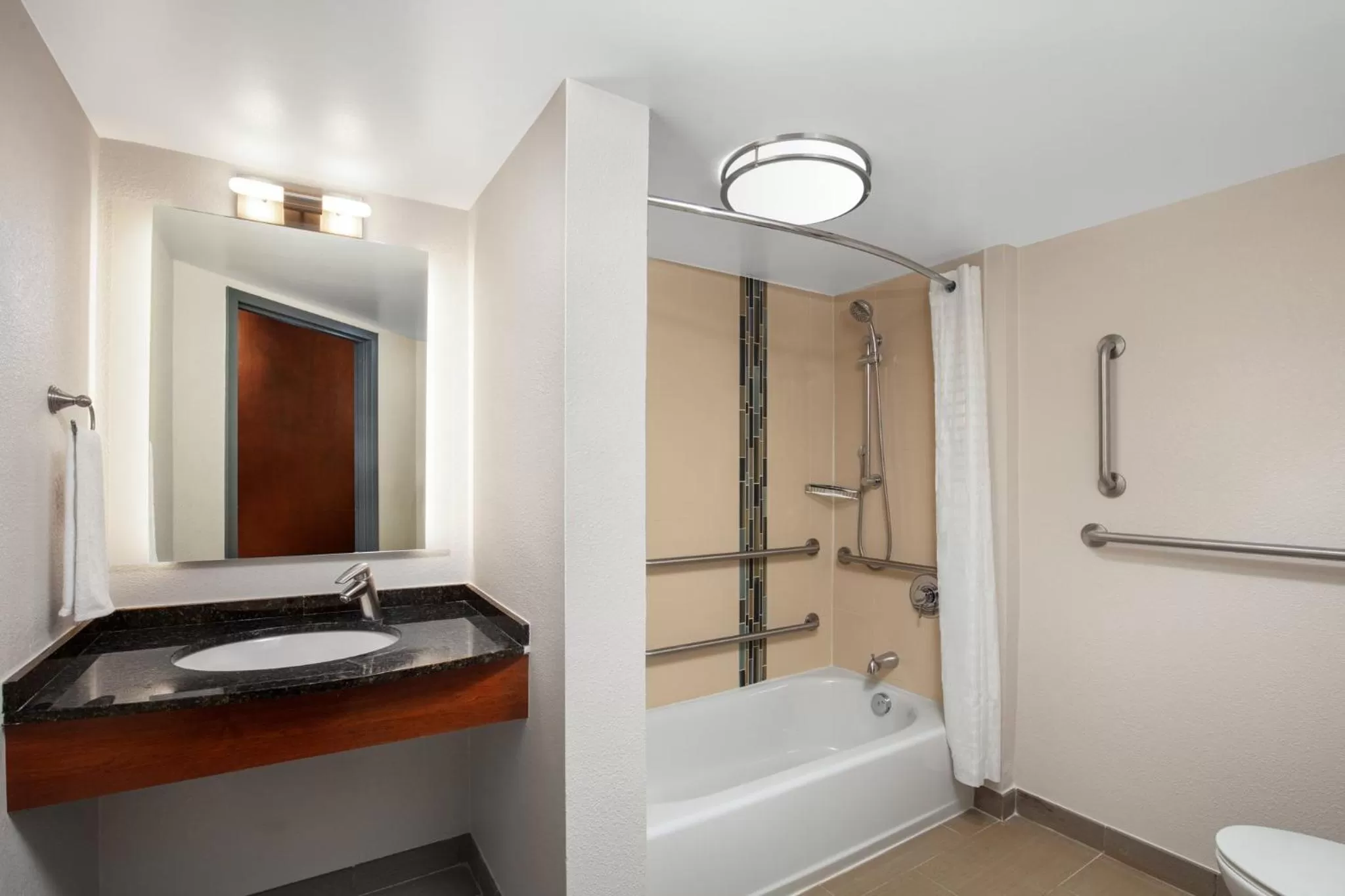 Bathroom in Candlewood Suites - Birmingham - Inverness by IHG