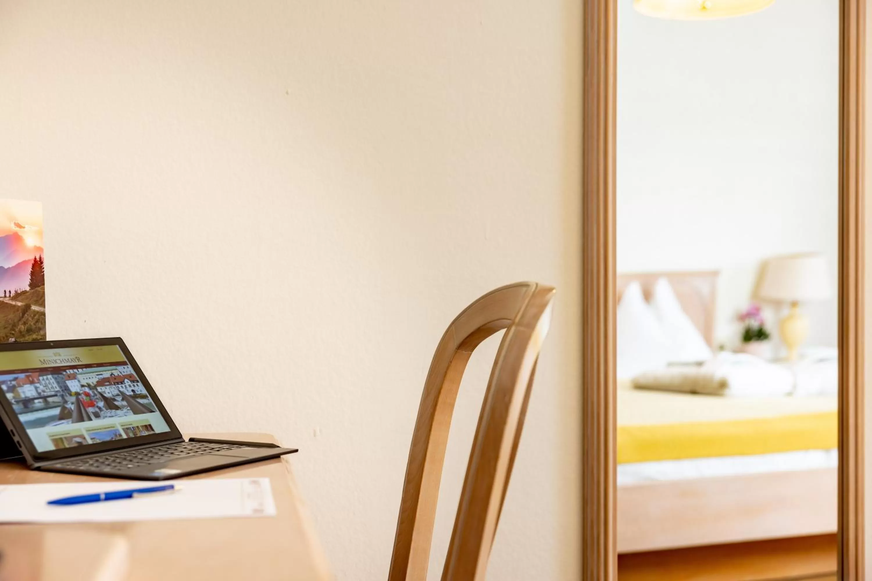 Photo of the whole room, Bed in Hotel-Restaurant Minichmayr