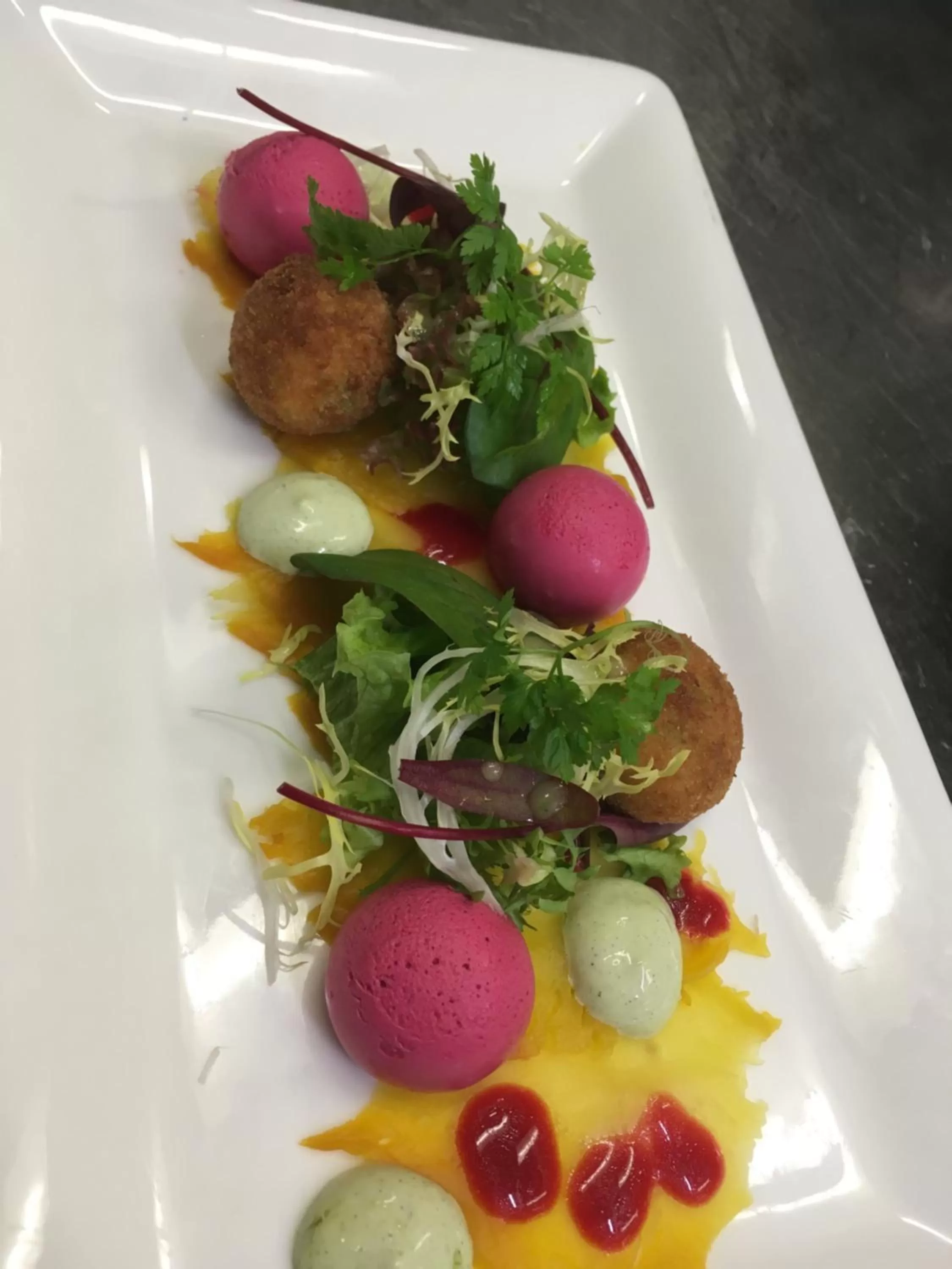 Food close-up in Hotel Central