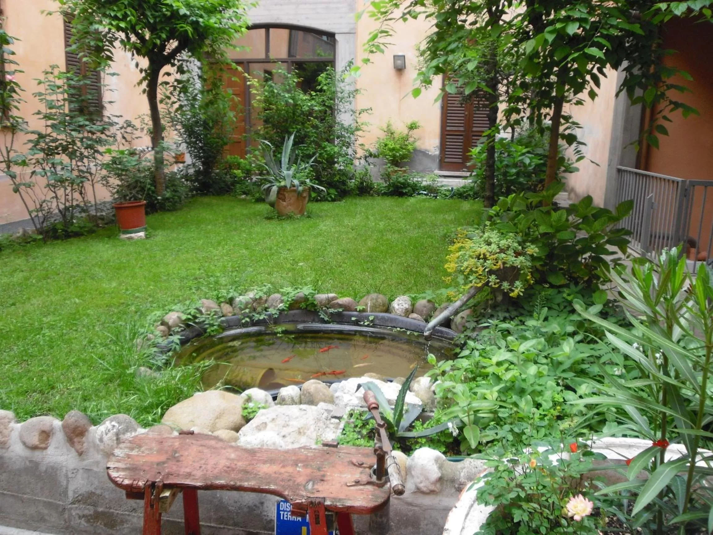 Garden in Albergo Bianchi Stazione