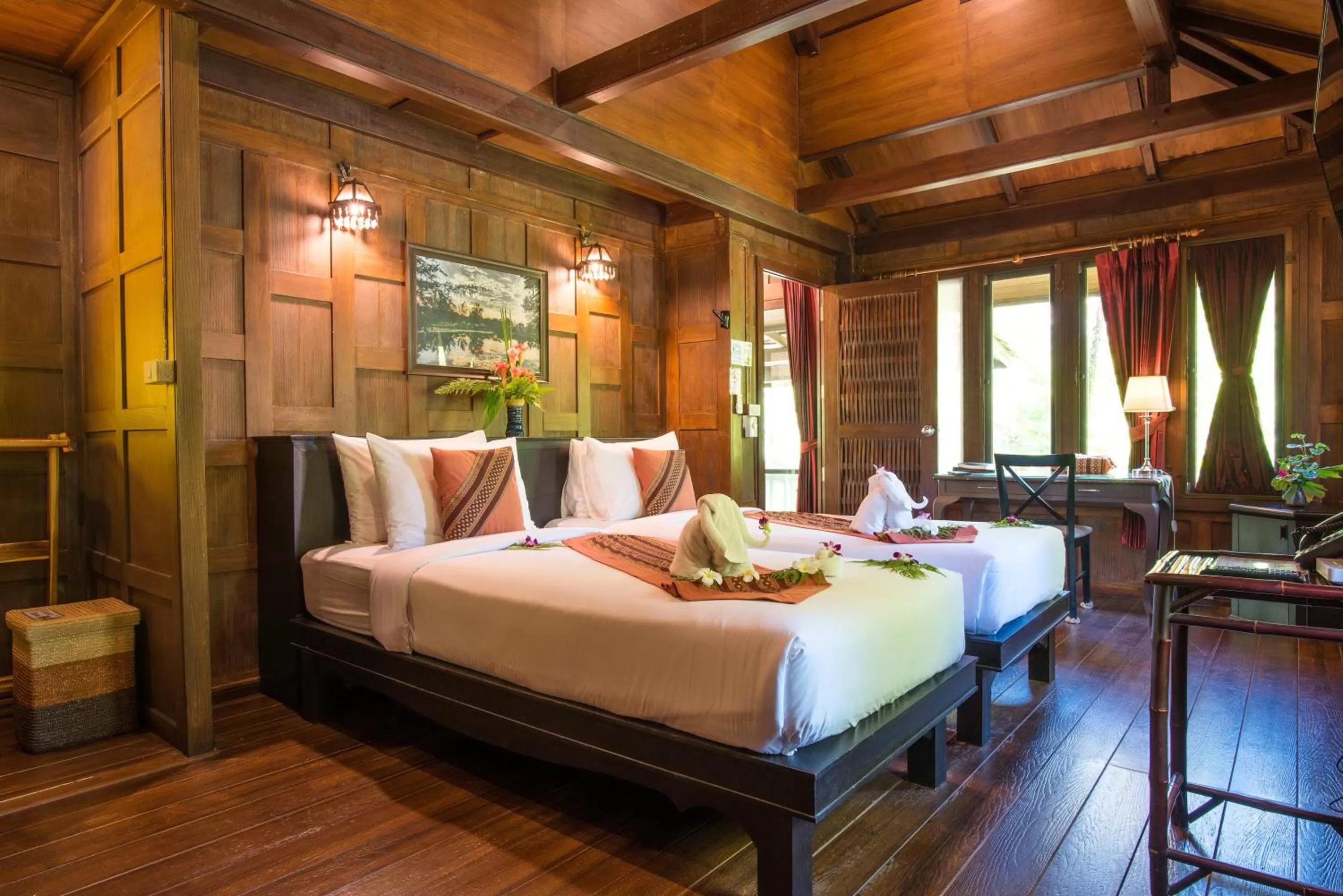 Bed in ThaiLife Wellness & Meditation Resort- SHA Plus